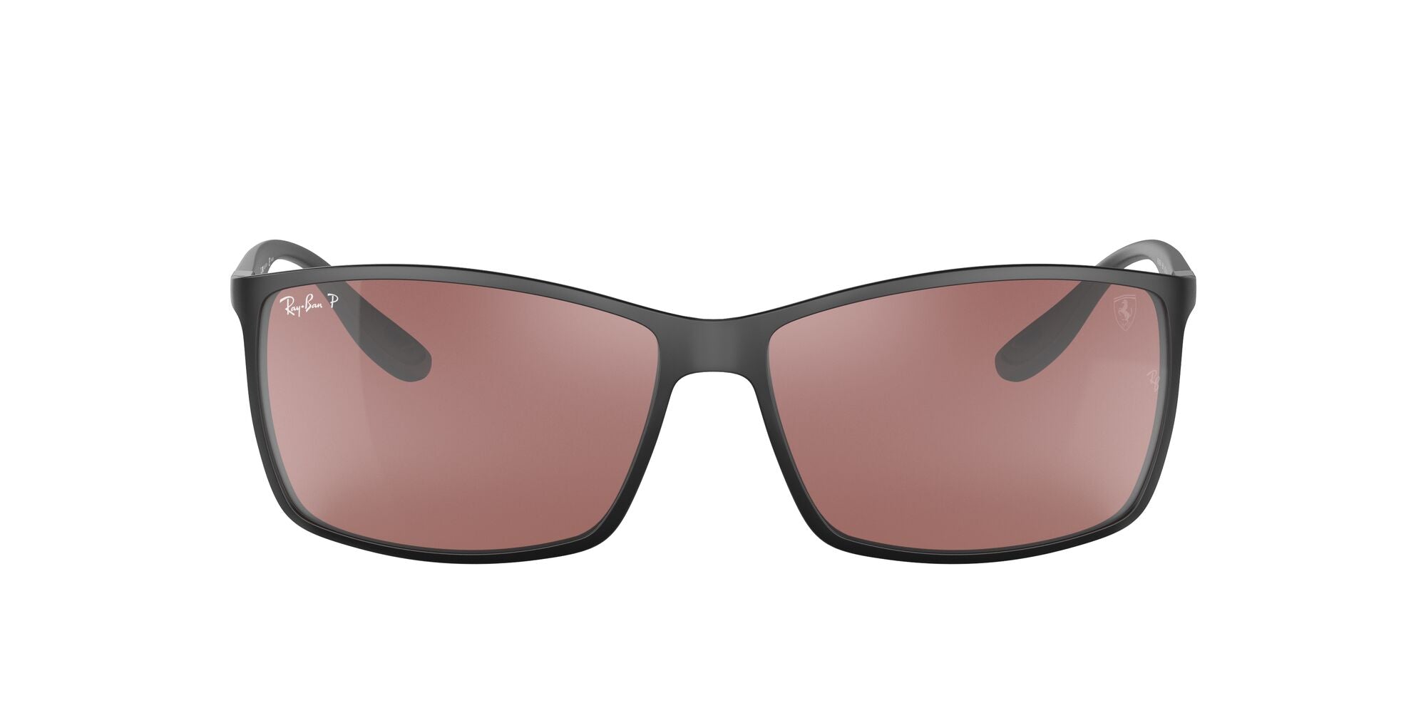 RB4179M F655H2 Ferrari matte black/purple mirror silver polarised lens