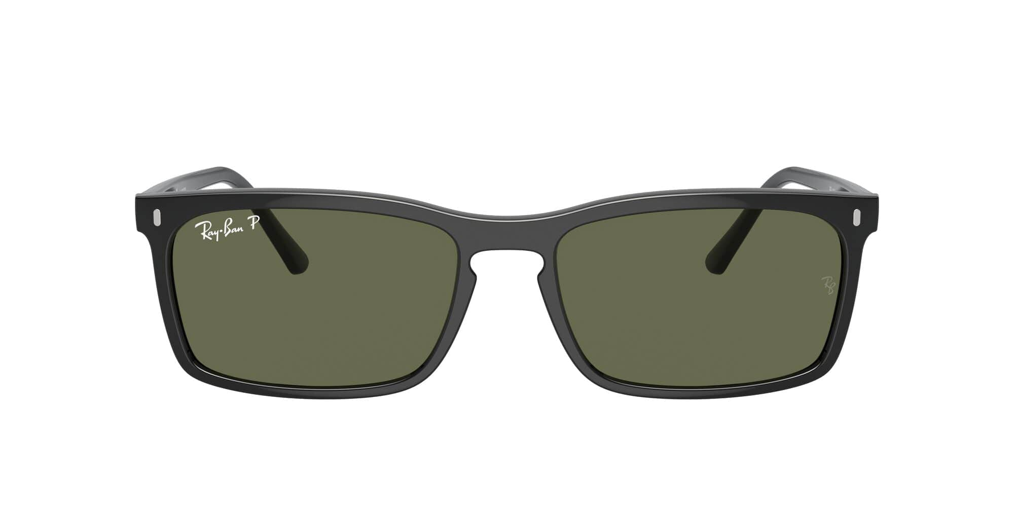 RB4435 901/58 (56) Black/Green polarised lens
