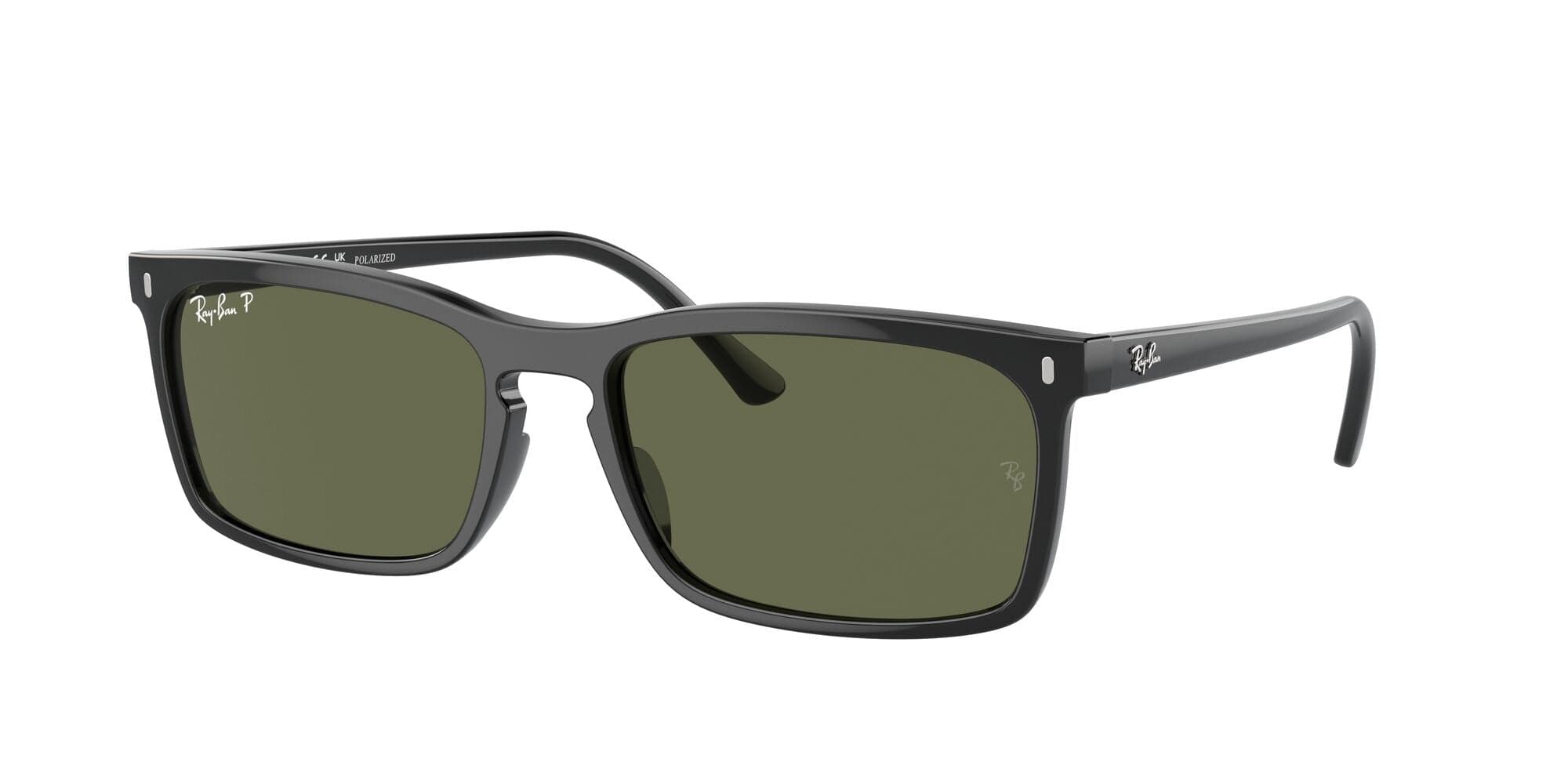 RB4435 901/58 (56) Black/Green polarised lens
