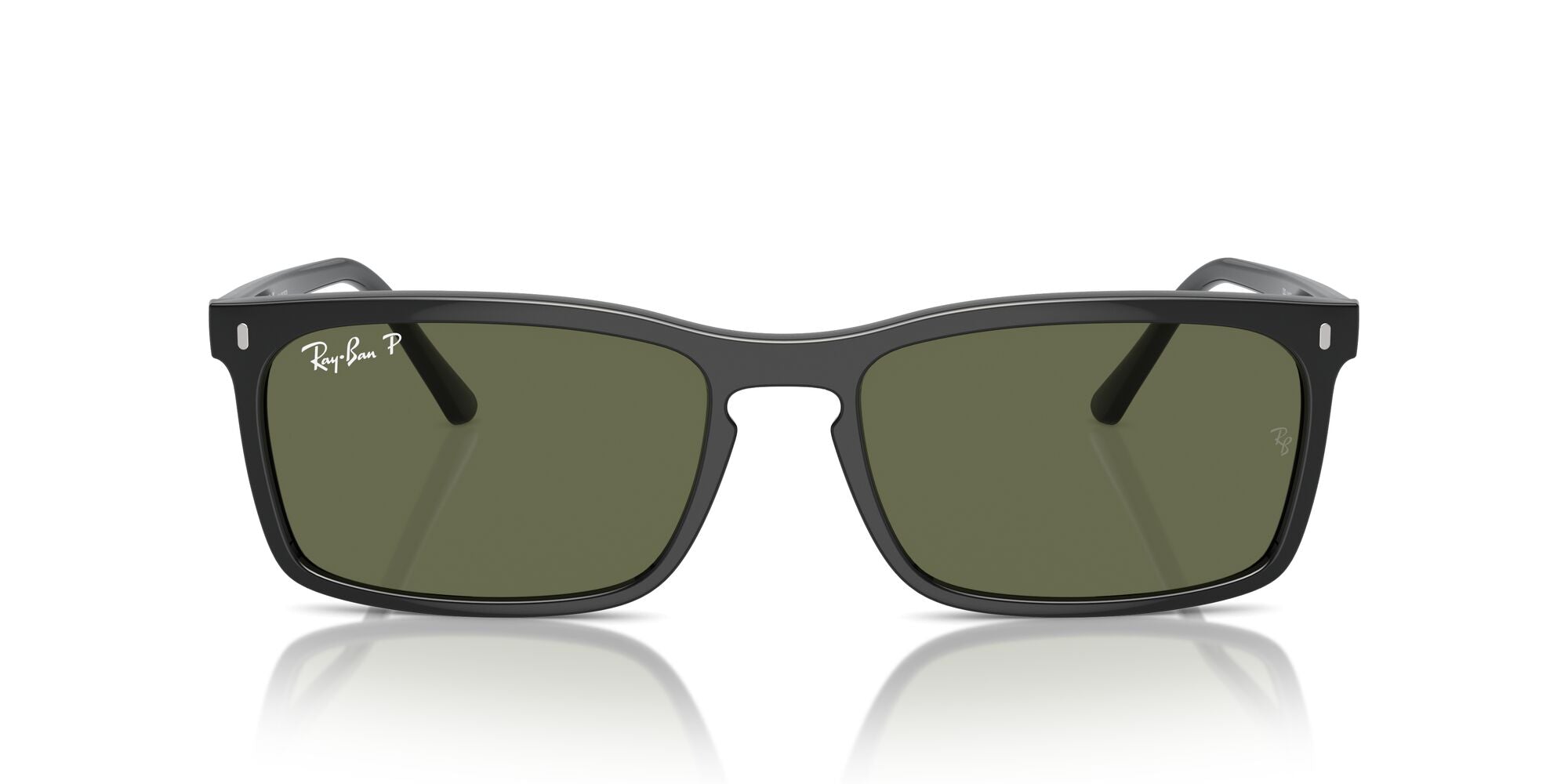 RB4435 901/58 (56) Black/Green polarised lens
