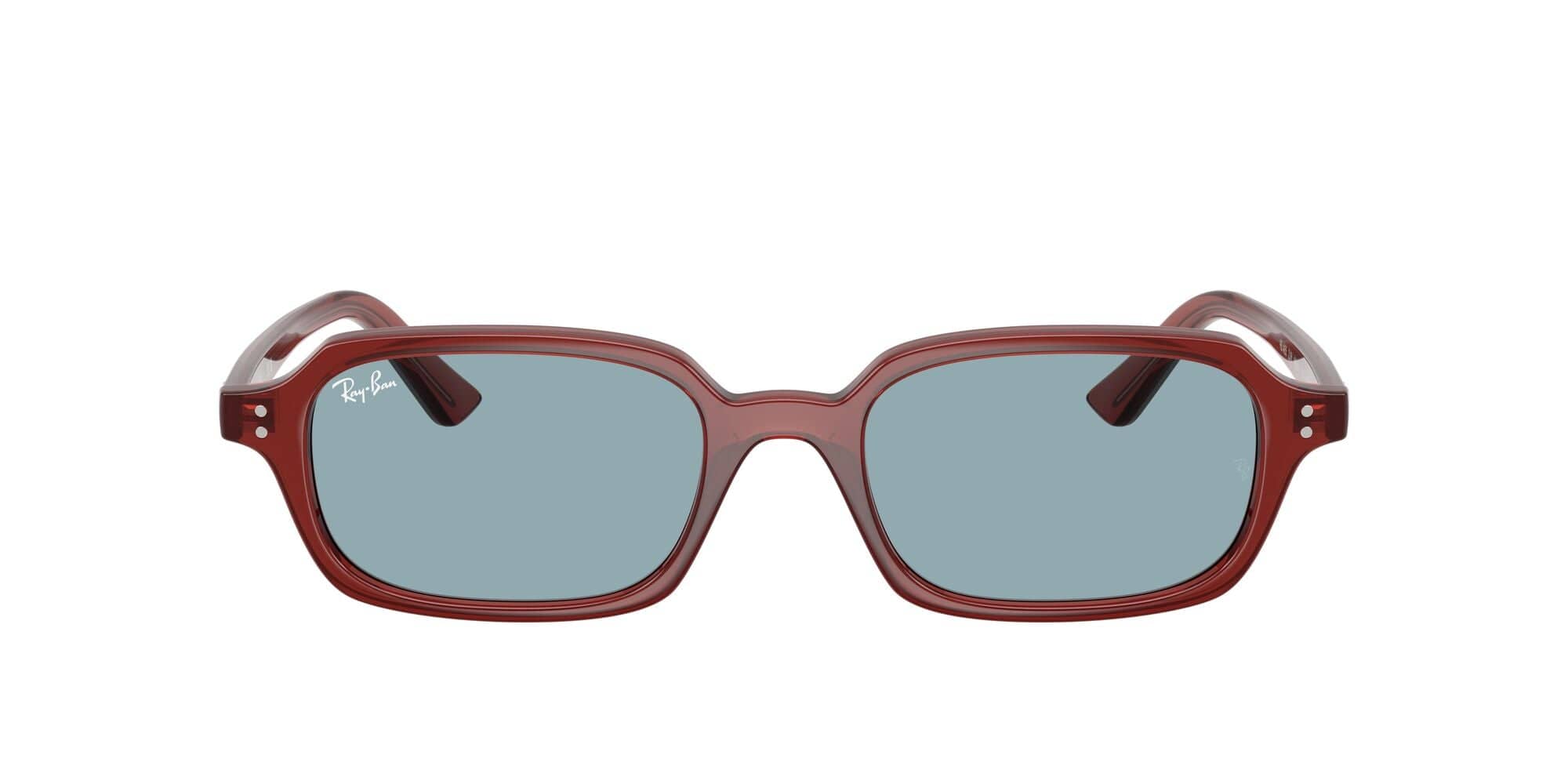 RB4455 680980 (52) rusty brown/blue lens