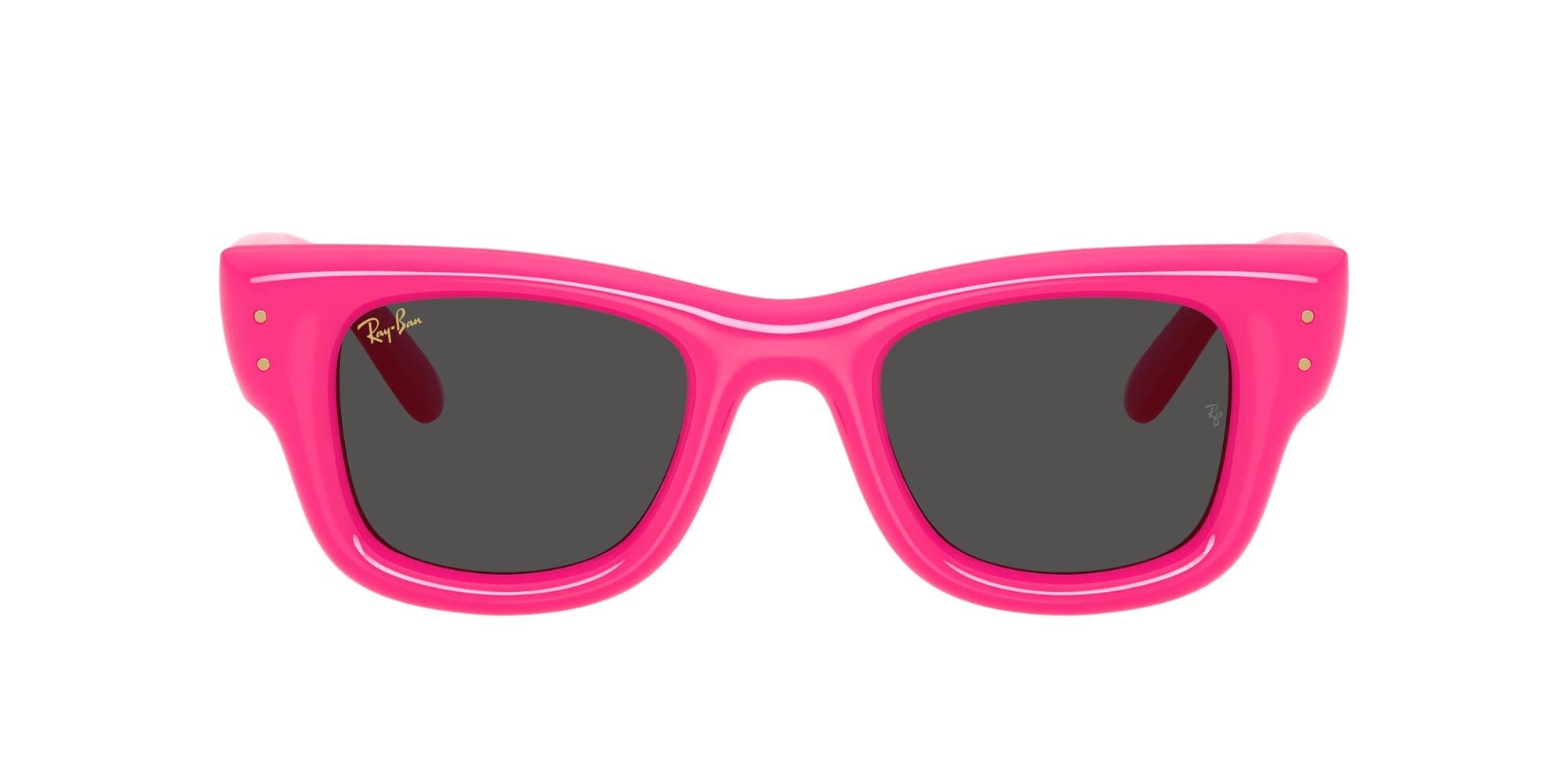 RB4940 683287 size 47 Wayfarer Puffer fuchsia/ultra black lens