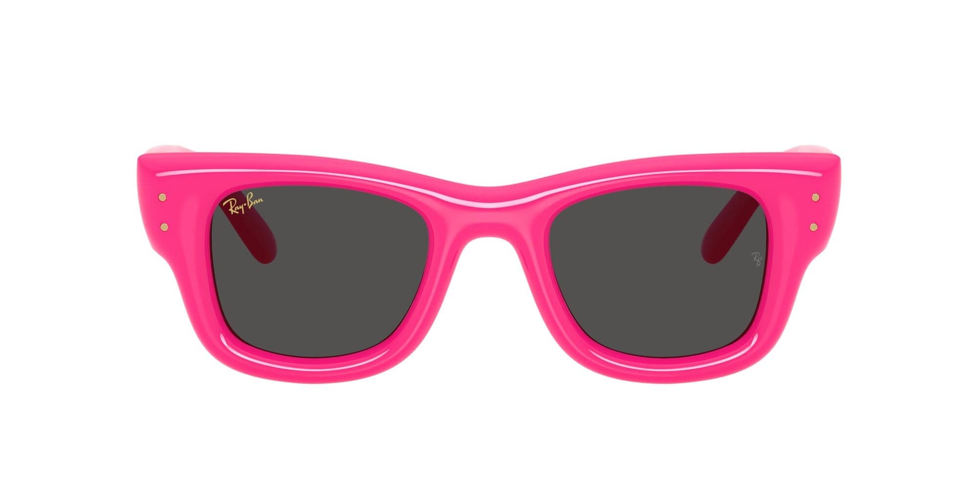 RB4940 683287 size 50 Wayfarer Puffer fuchsia/ultra black lens