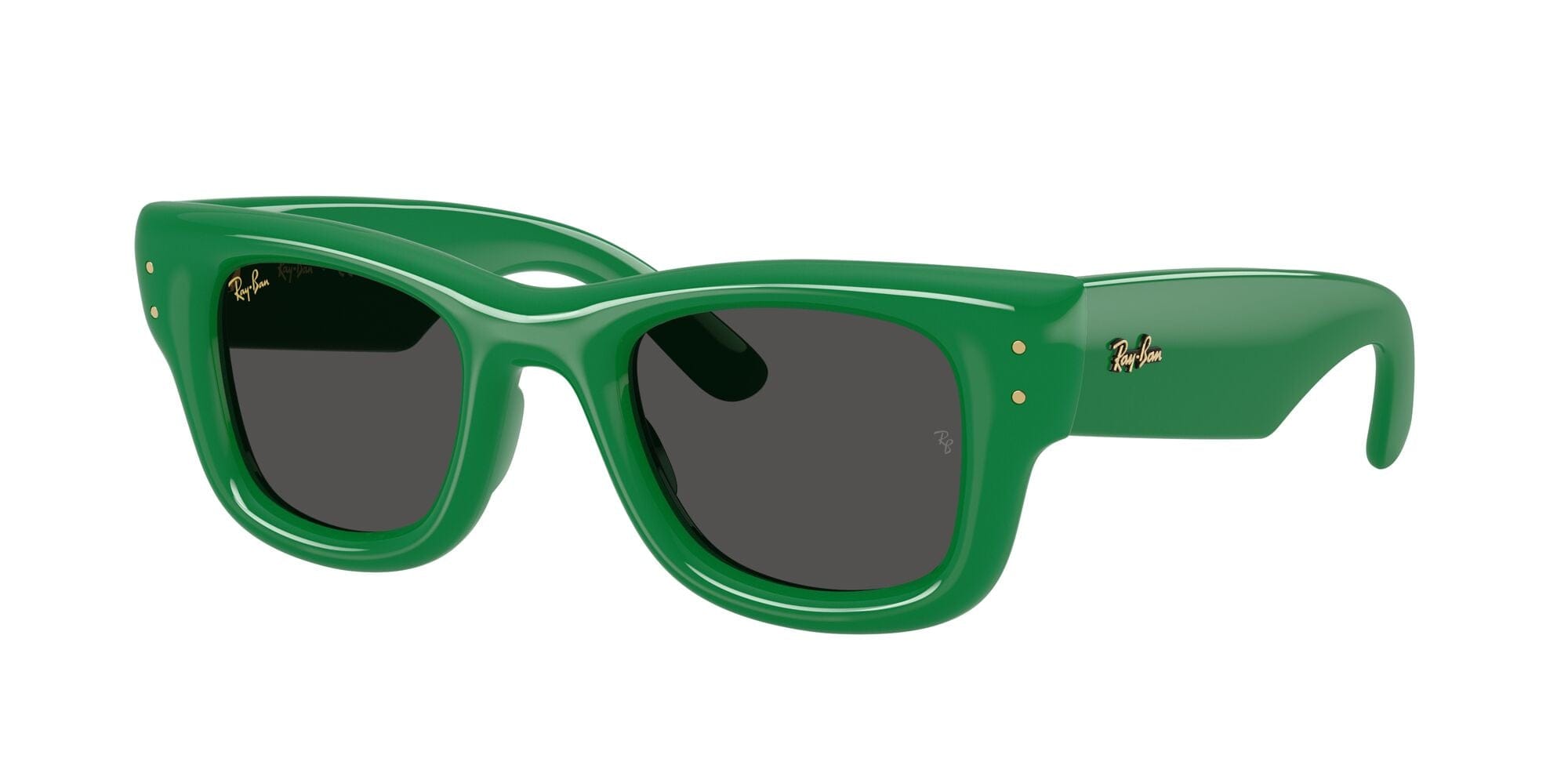 RB4940 6834/87 size 47 Wayfarer Puffer green/ultra black lens