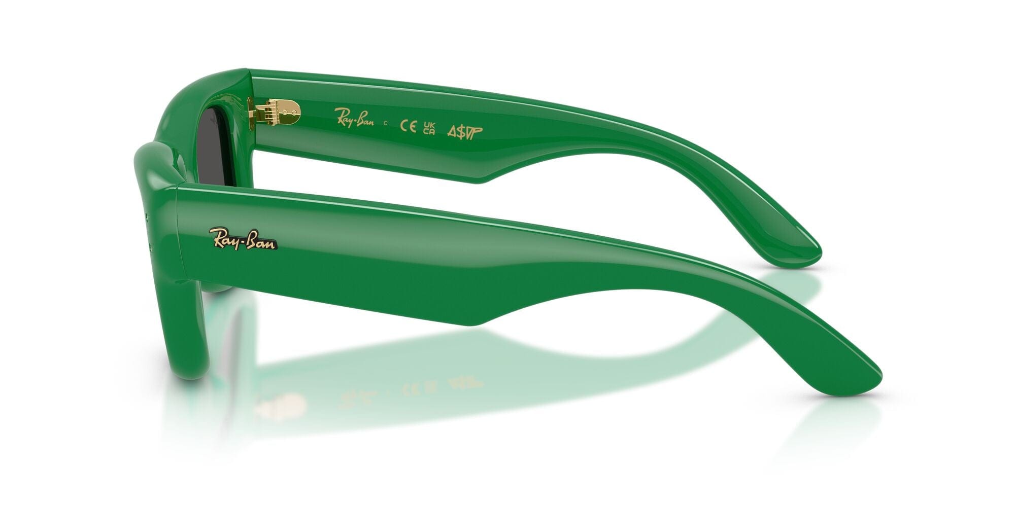 RB4940 6834/87 size 47 Wayfarer Puffer green/ultra black lens