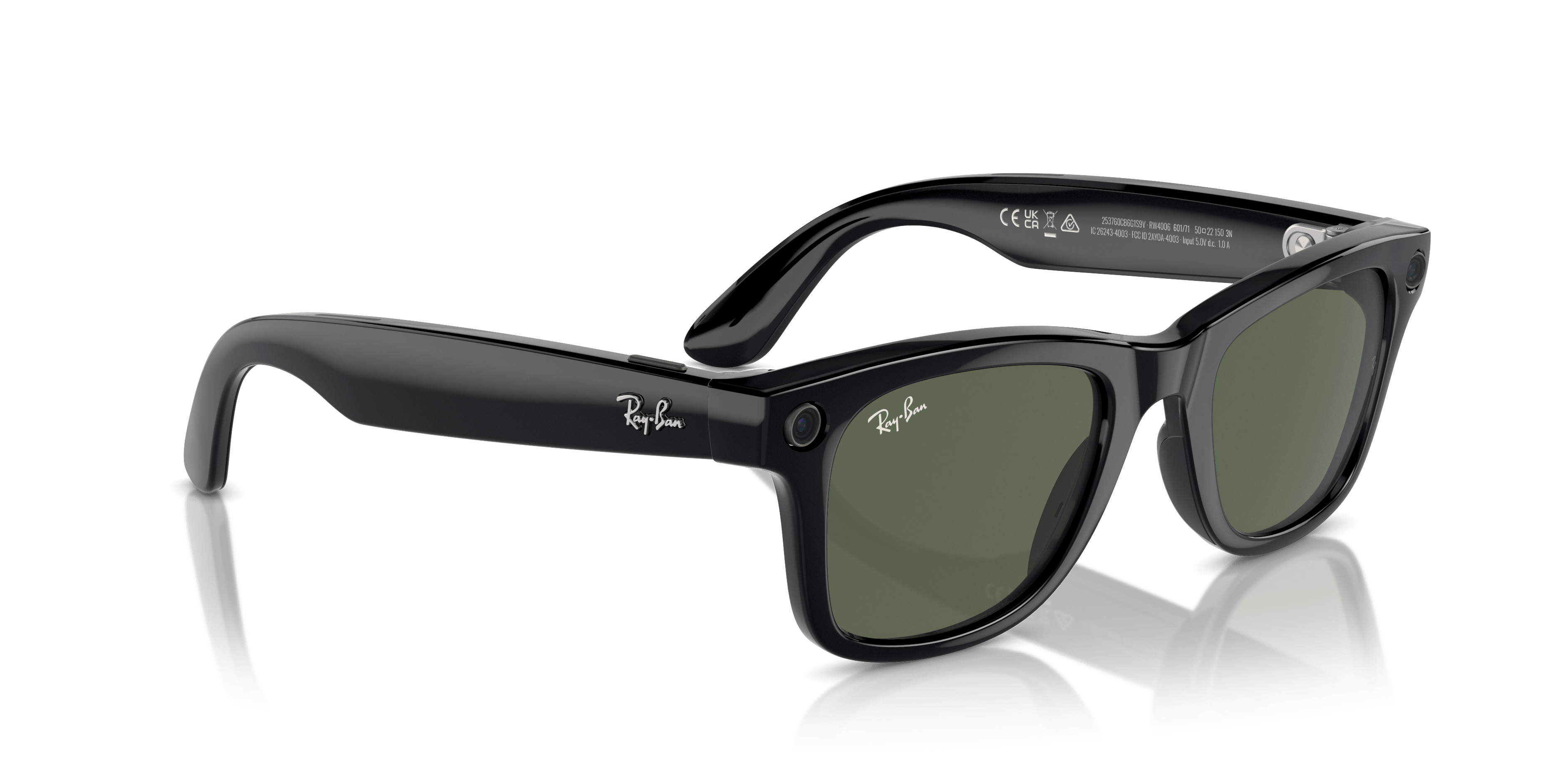 Meta smart glasses RW4006 601/71 WAYFARER BLACK/CAMERA/G15