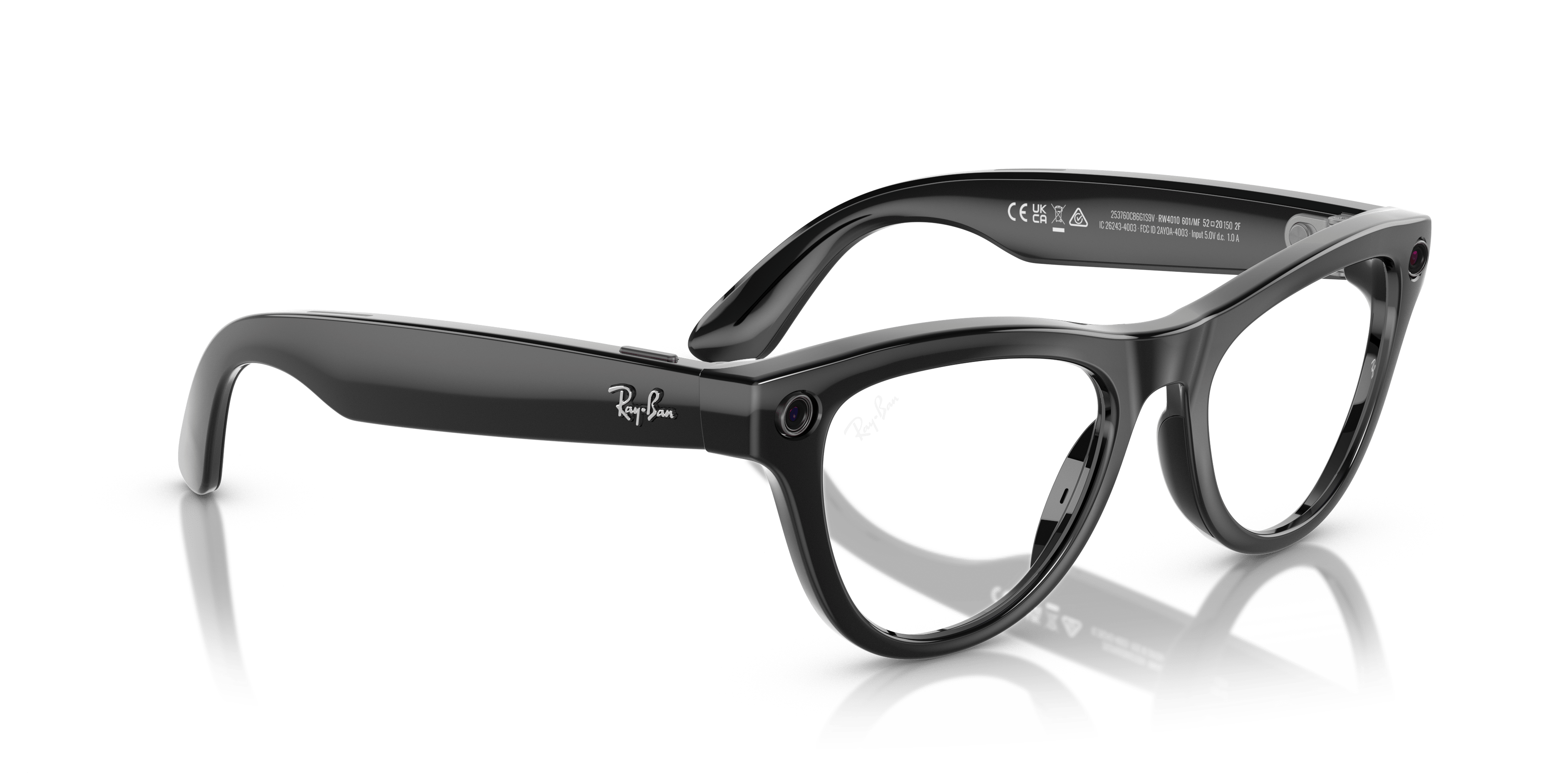 Meta smart glasses RW4010 601/MF (52) Skyler black/transition blue lens
