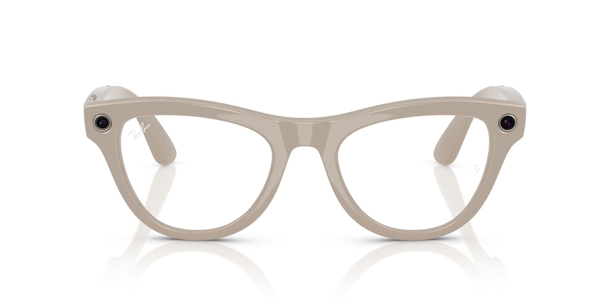 Meta smart glasses RW4010 6700MF size 52 Skyler shiny chalky grey/transition blue lens