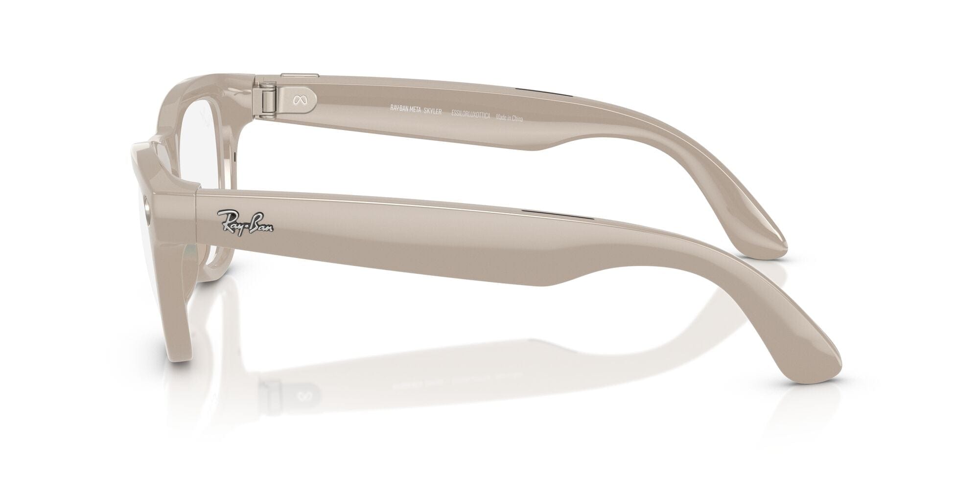 Meta smart glasses RW4010 6700MF size 52 Skyler shiny chalky grey/transition blue lens