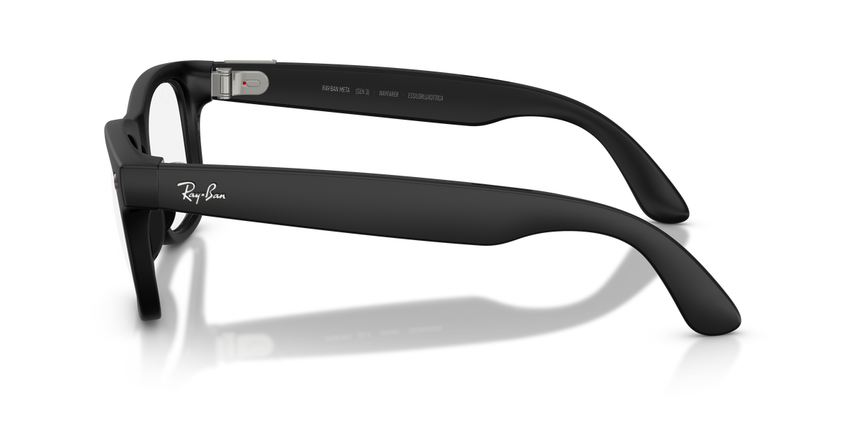 Meta Gen 3 smart glasses RW4011 601S1M size 53 wayfarer matte black/transition green lens sunglasses