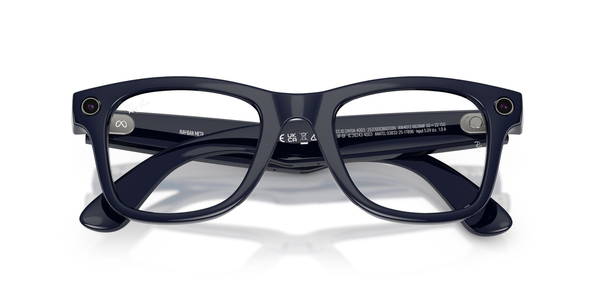 Meta smart glasses RW4012 6628MF size 53 Meta Gen 2 Wayfarer cosmic blue/transition sapphire lens