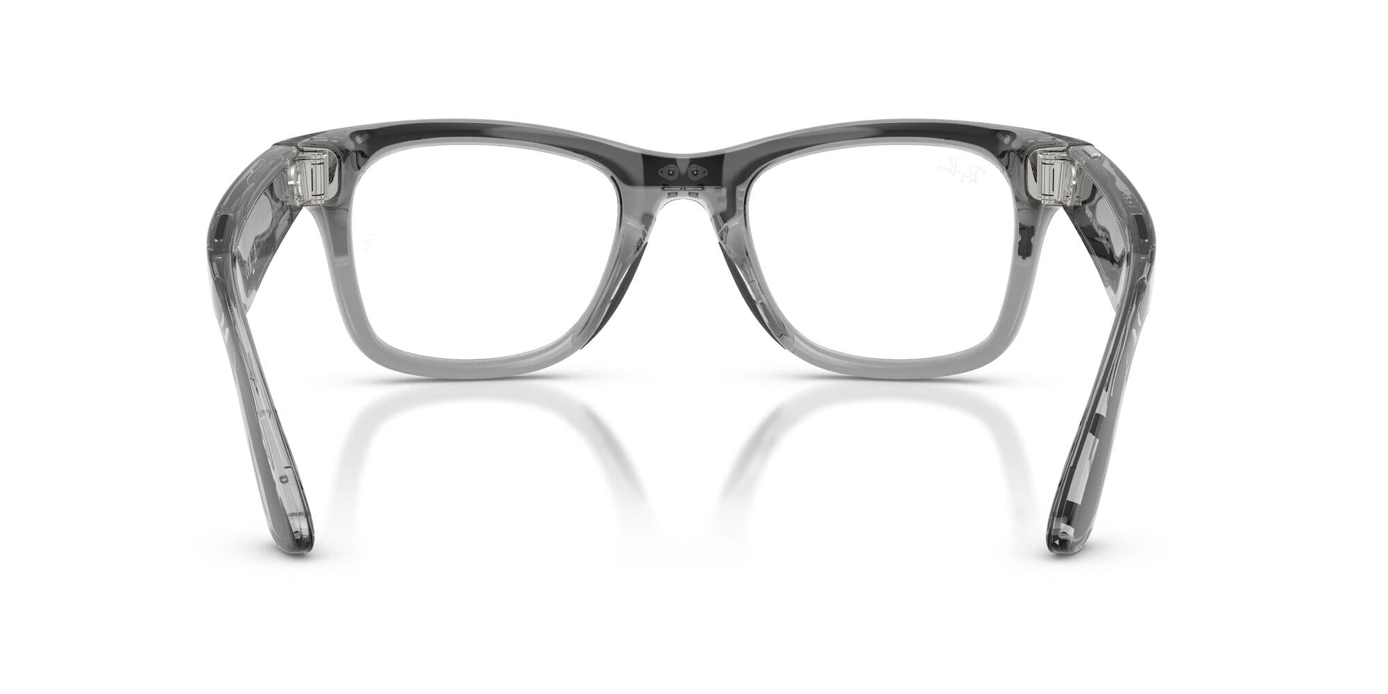 RW4012 Gen 2 Wayfarer 6840MF size 50 shiny transparent grey/clear to sapphire transition lens