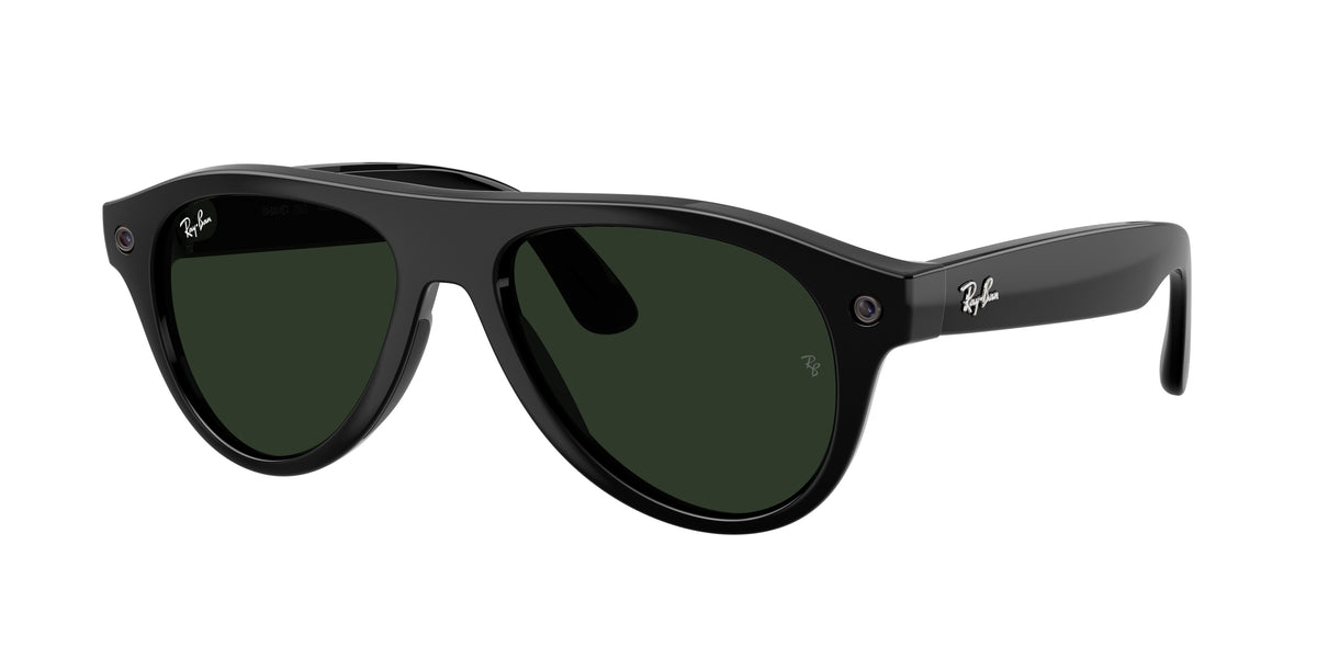 Meta Gen 3 smart glasses RW4016 601/1m size 54 Aviator black/transition green lens sunglasses