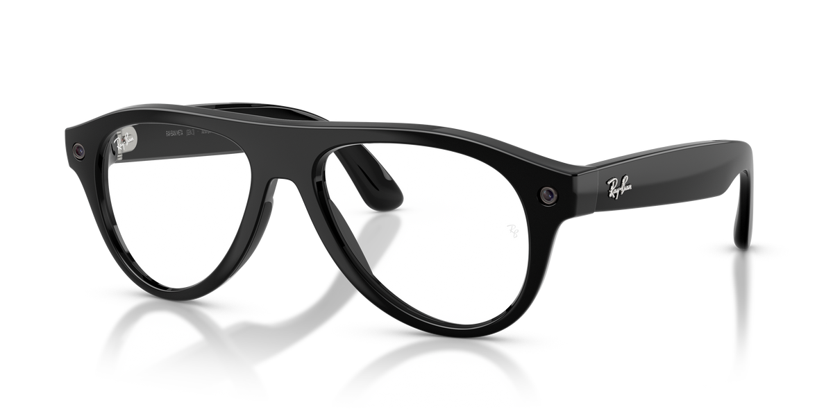 Meta Gen 3 smart glasses RW4016 601/1m size 54 Aviator black/transition green lens sunglasses