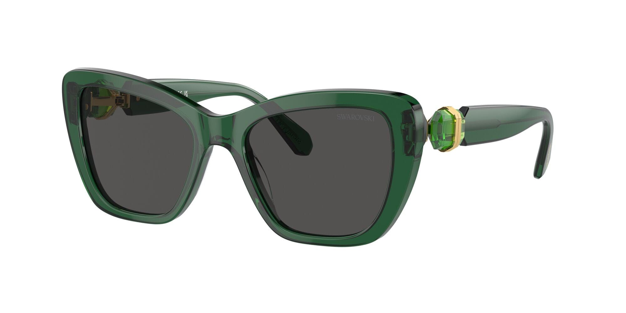 SK6018 104587 transparent dark green/dark green lens