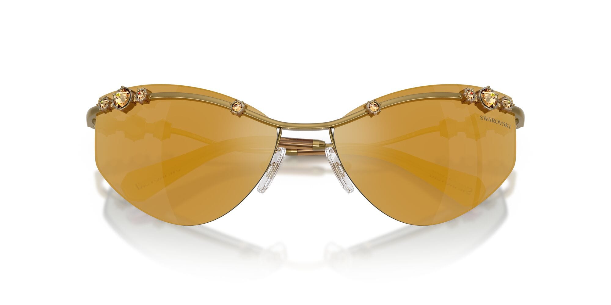 SK7039 40427P gold brown/mirrored gold lens
