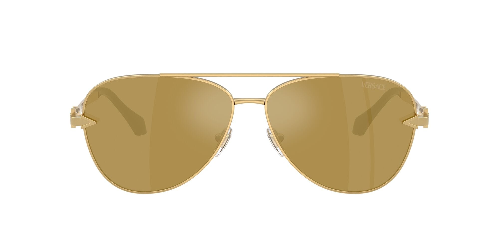 VE2283 100271 size 61 gold brown/brown gold mirror lens