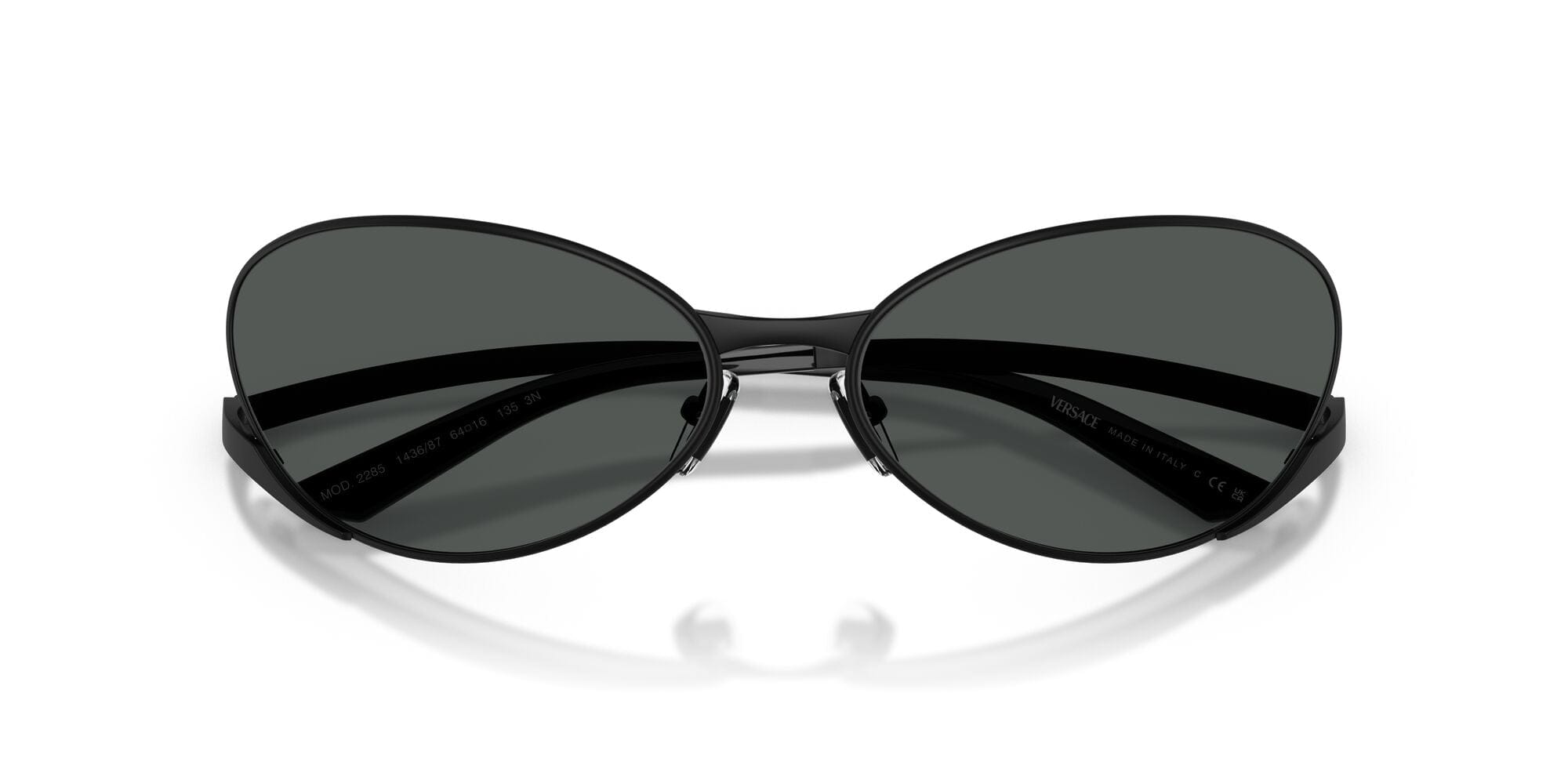 VE2285 143687 matte black/dark grey lens