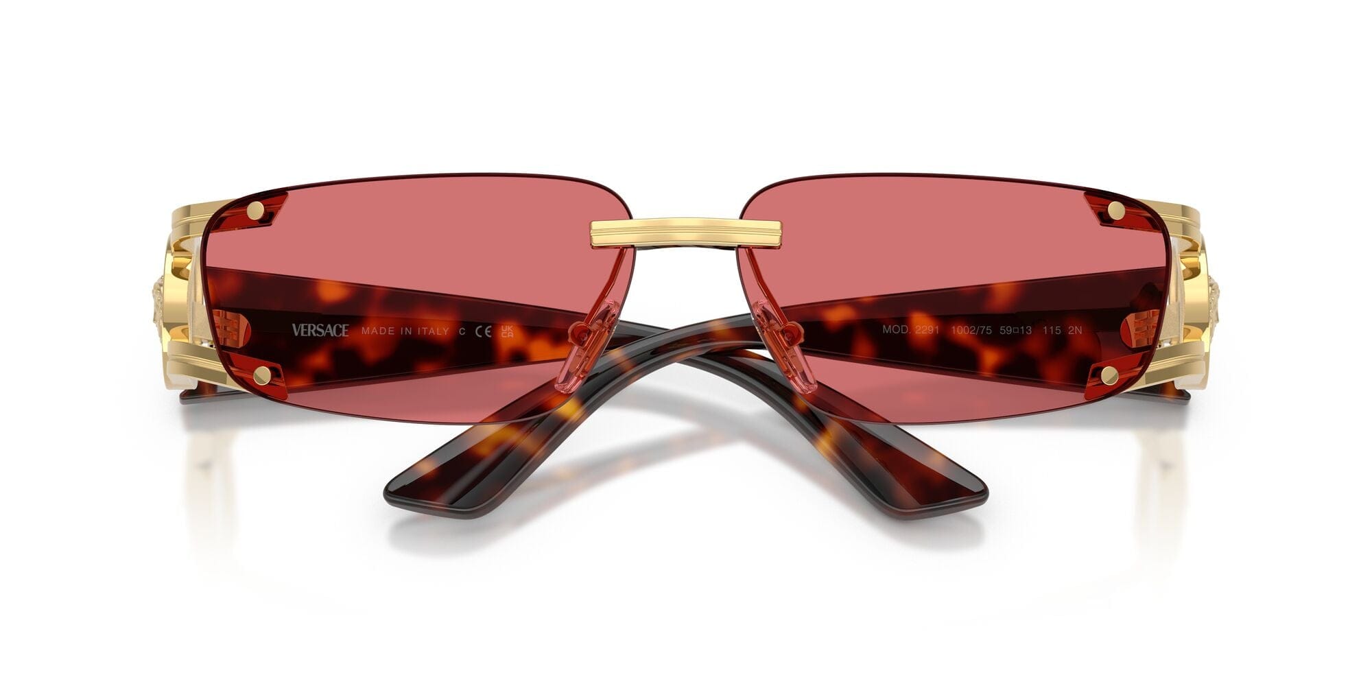 VE2291 100275 gold/red hiper 8 lens