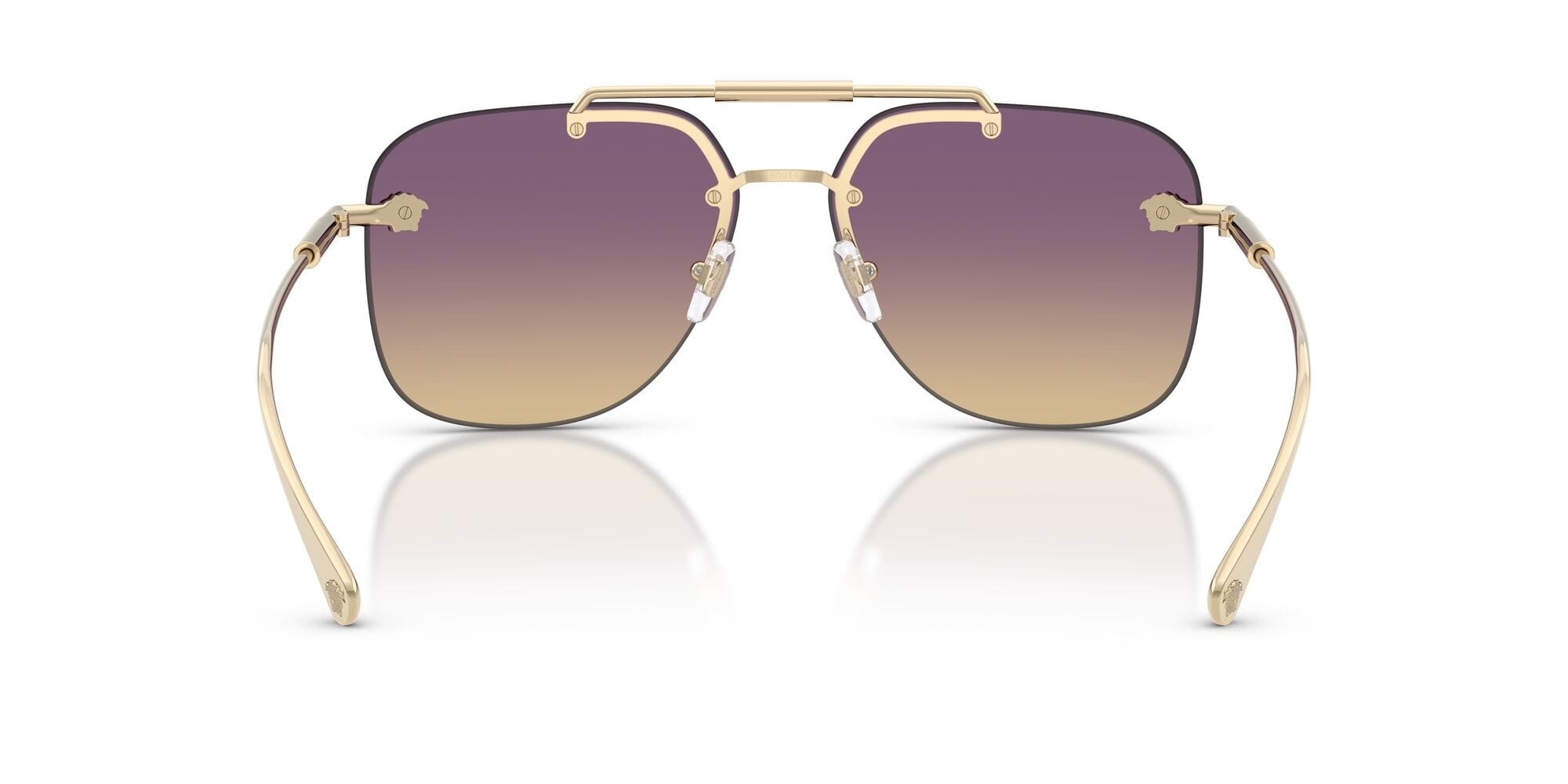 VE2296 125270 pale gold/yellow gradient violet lens