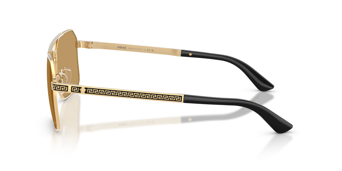 VE2306 152313 gold/brown lens sunglasses