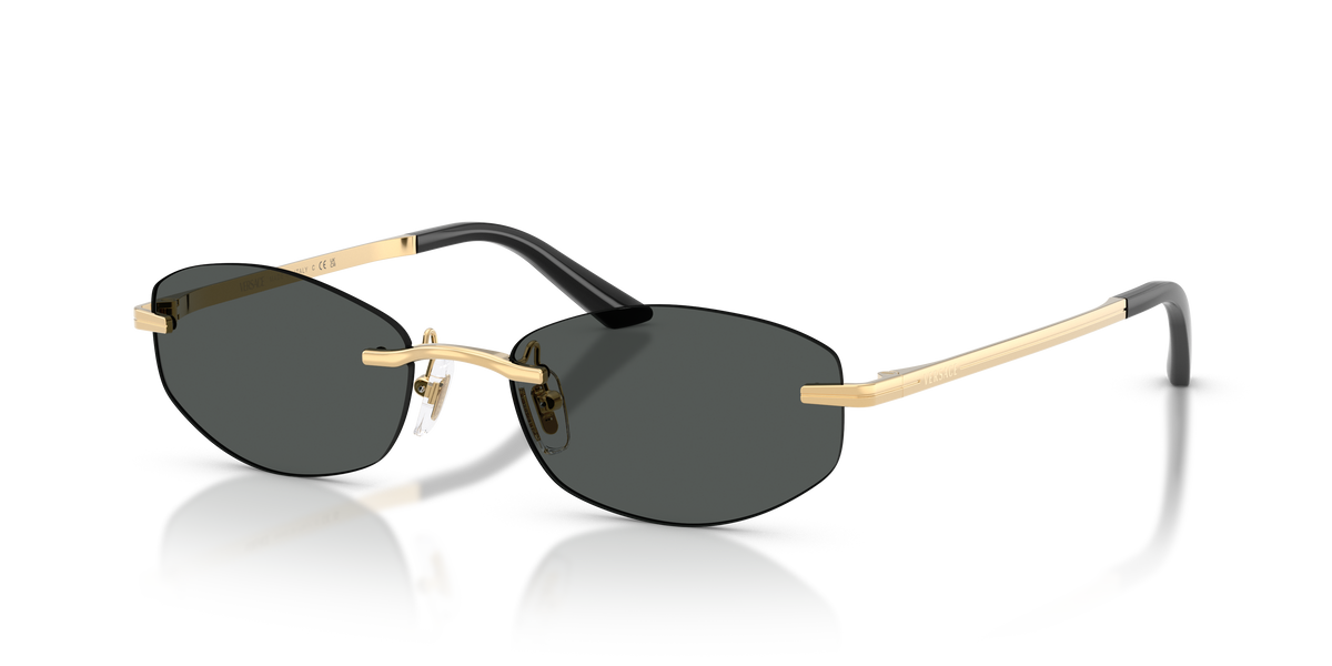 VE2308D 152387 gold/dark grey lens sunglasses