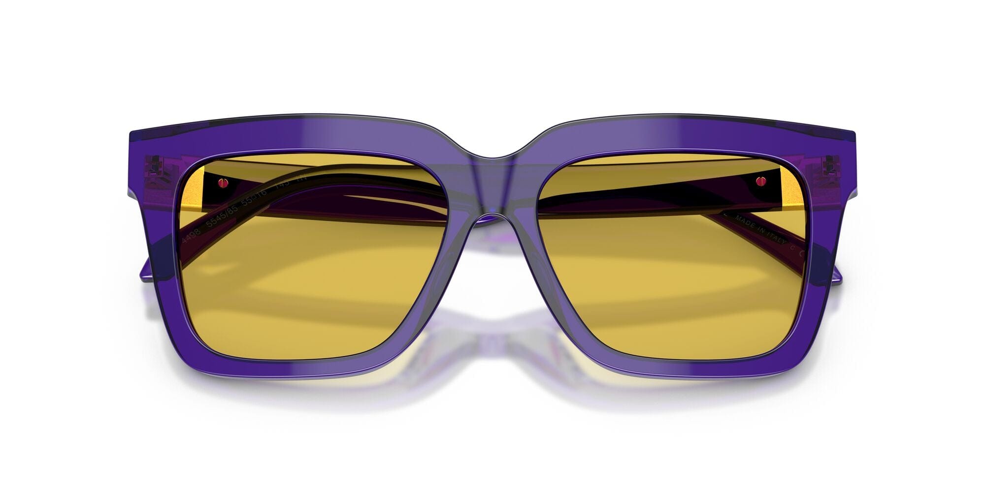 VE4498 554585 size 55 transparent dark violet/yellow lens