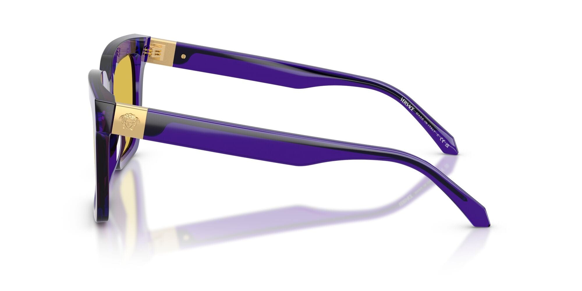 VE4498 554585 size 55 transparent dark violet/yellow lens