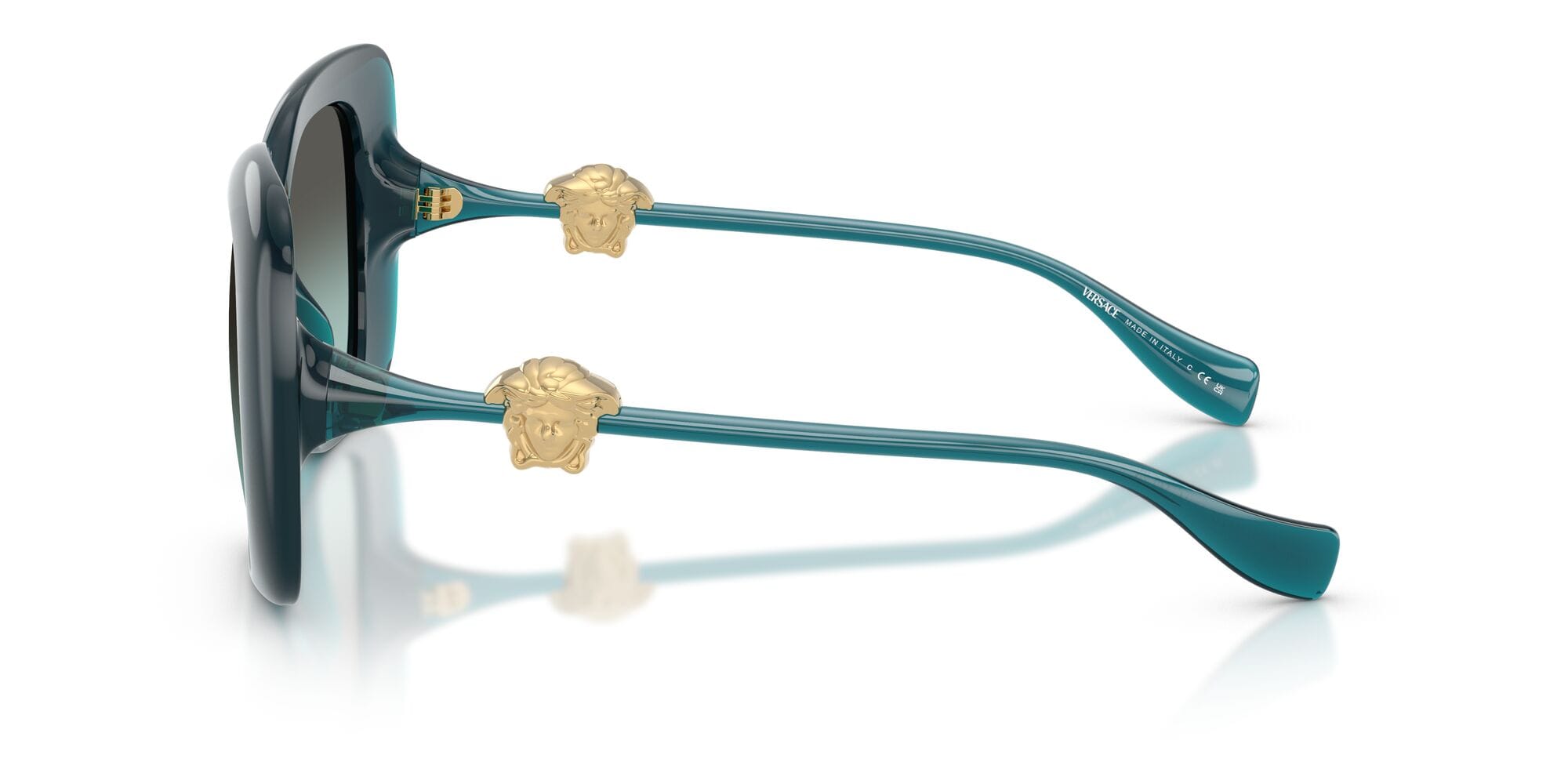 VE4499U 55402A transparent blue/green gradient lens