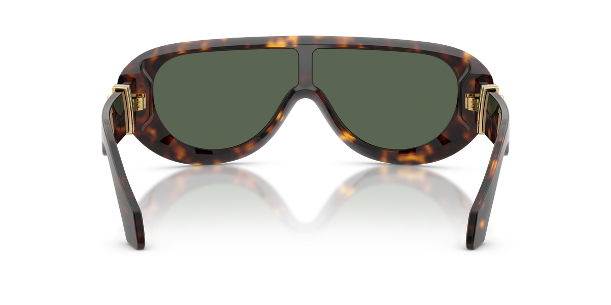 VE4521U 108/71 dark havana/green lens sunglasses