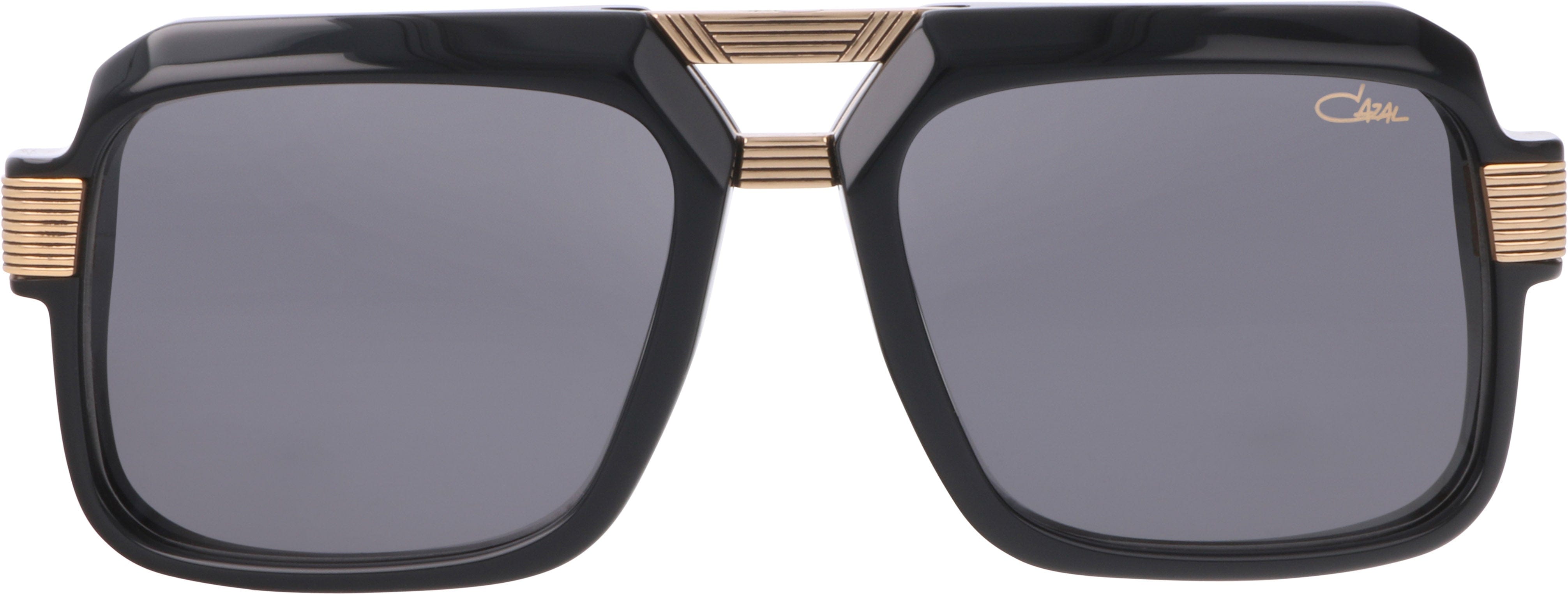 CAZAL 669 001 BLACK GOLD/GREY LENS