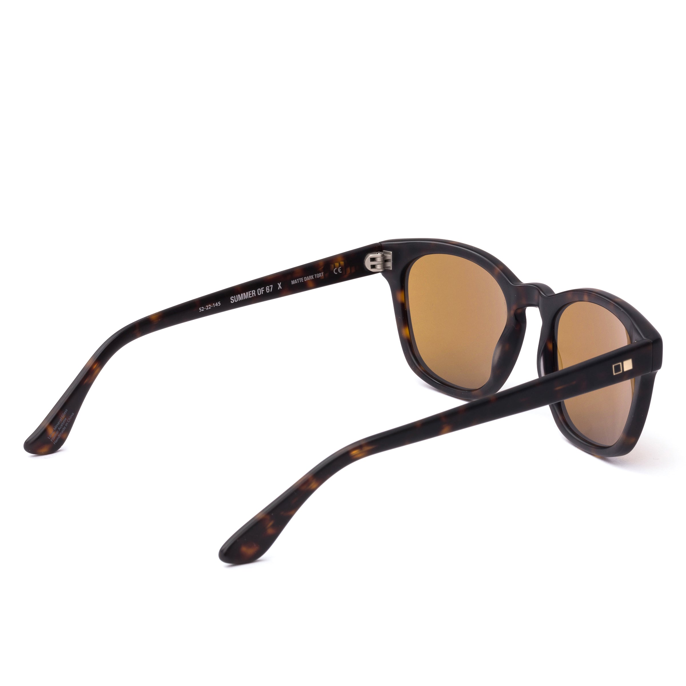 Summer of 67 X 163-2307 eco matte dark tortoise/brown lens lens