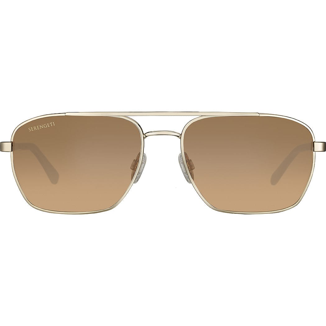 Ansel SS600001 shiny light gold/polarised drivers lens