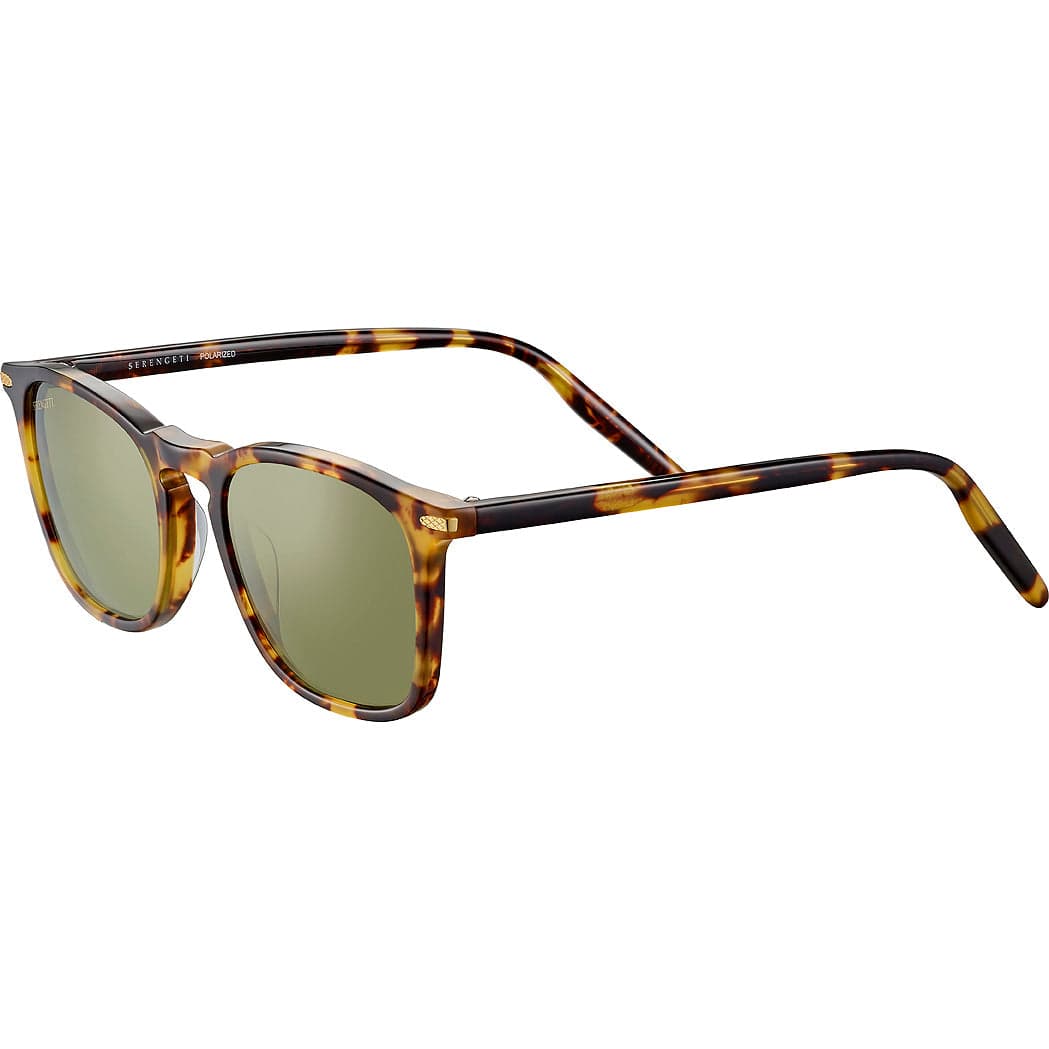 Delio SS021004 classic havana/polarised 555N green lens