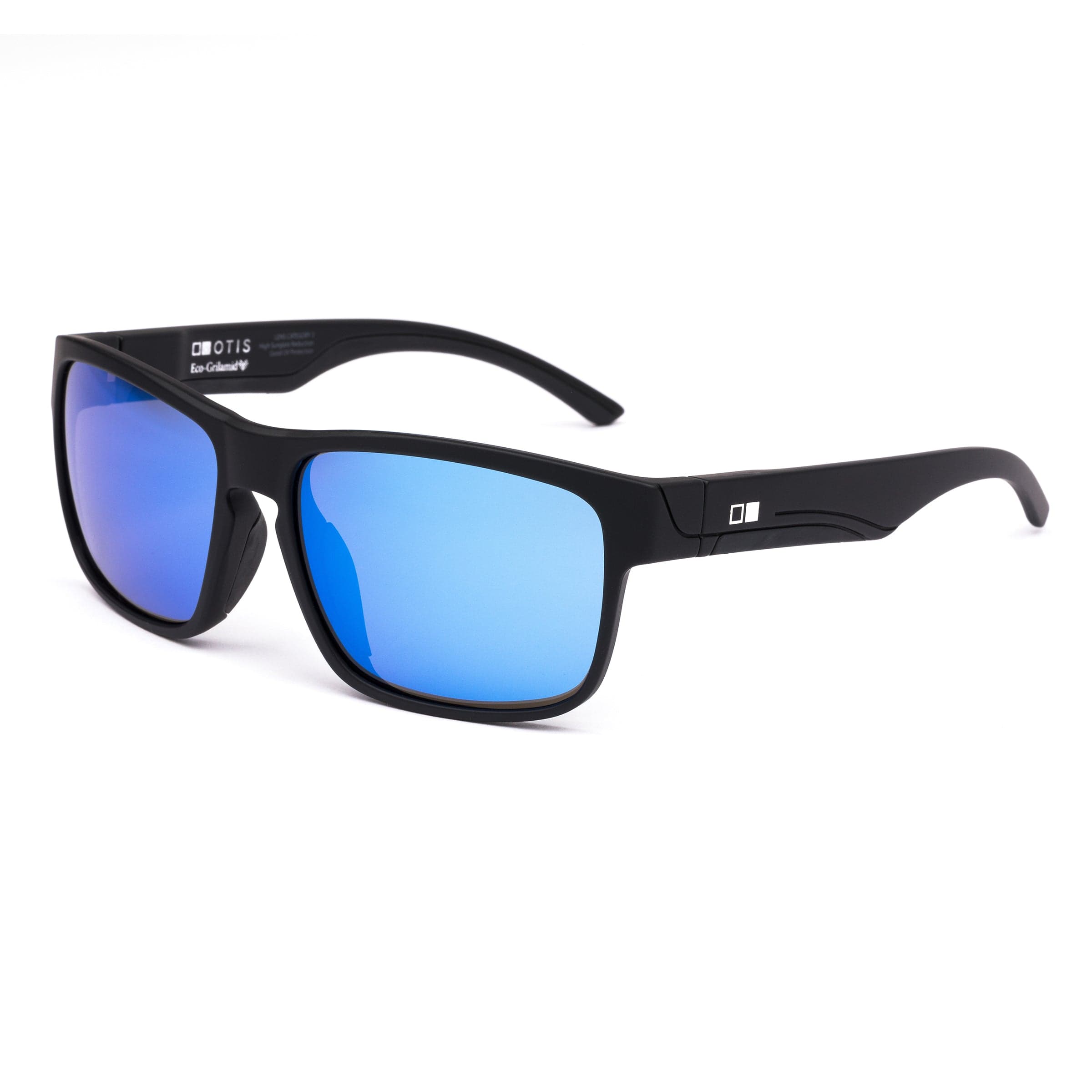 Rambler Sport 178-2204LL matte black/L.I.T polarised blue mirror lens