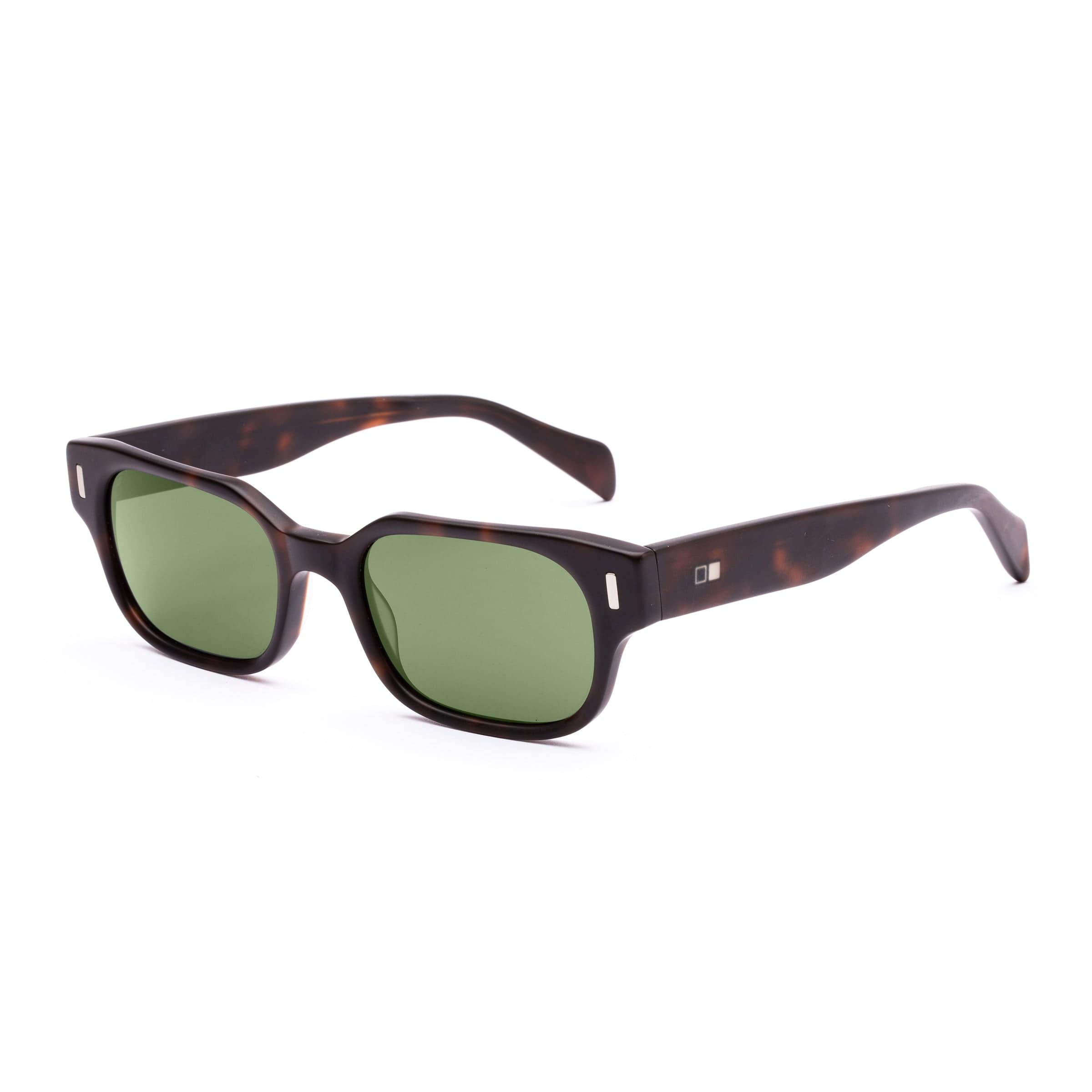 Untitled 195-2404 eco matte hinton tortoise/green lens