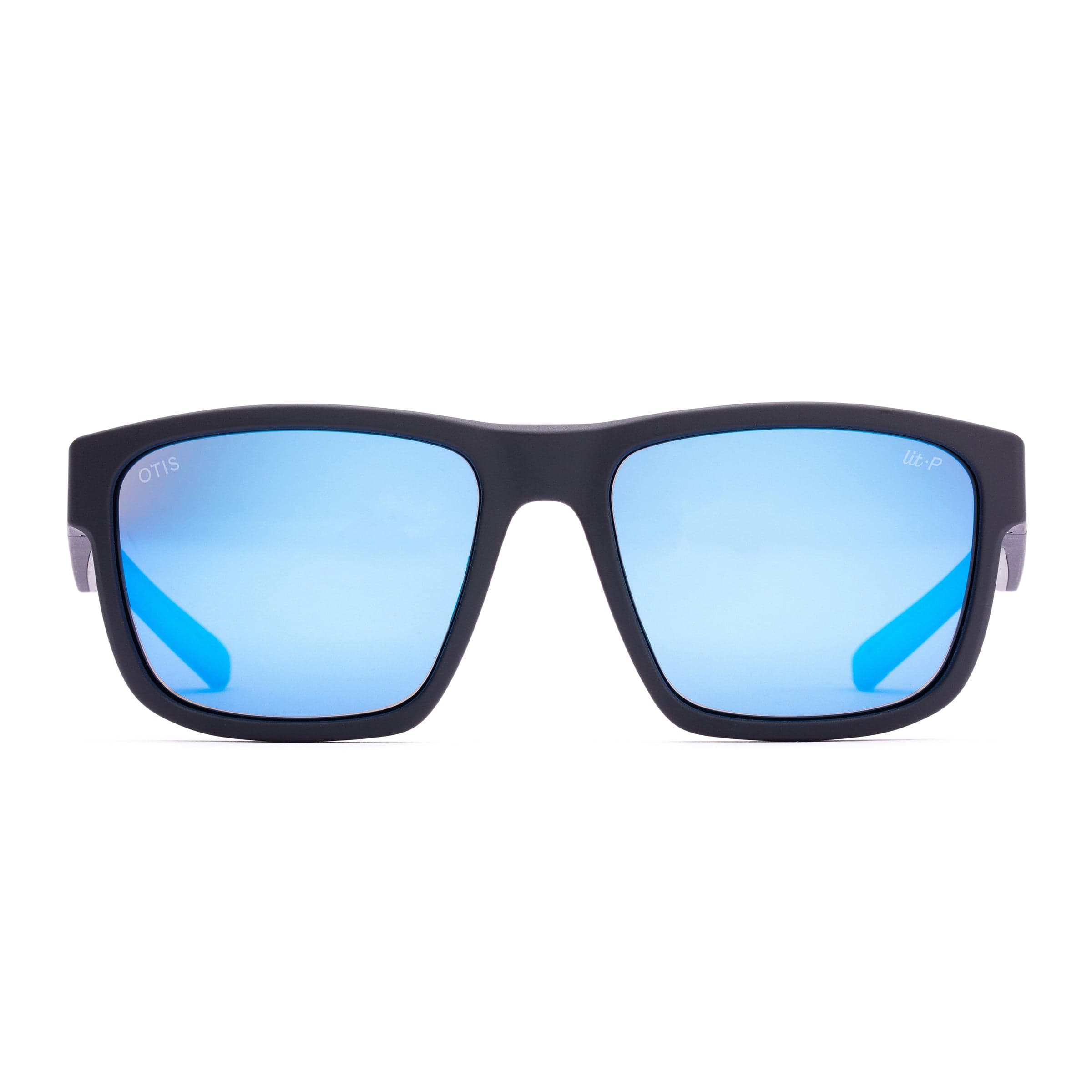 Request sport 201-2404LL matte black/L.I.T polarised mirror blue lens