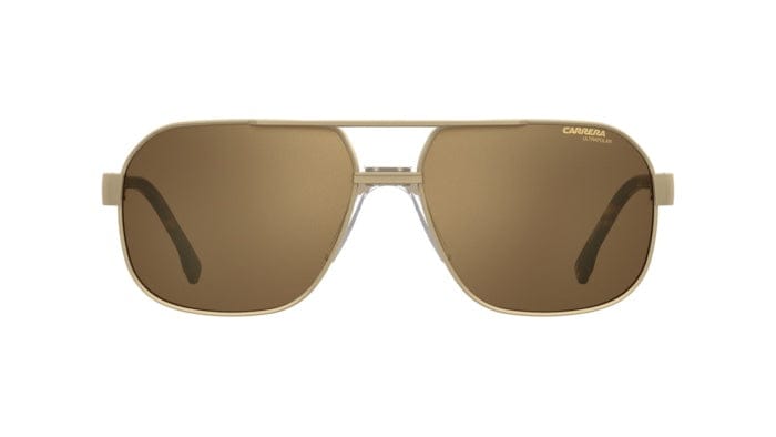 C FLEX 12/G/S AOZ/YL matte gold/brown polarised lens