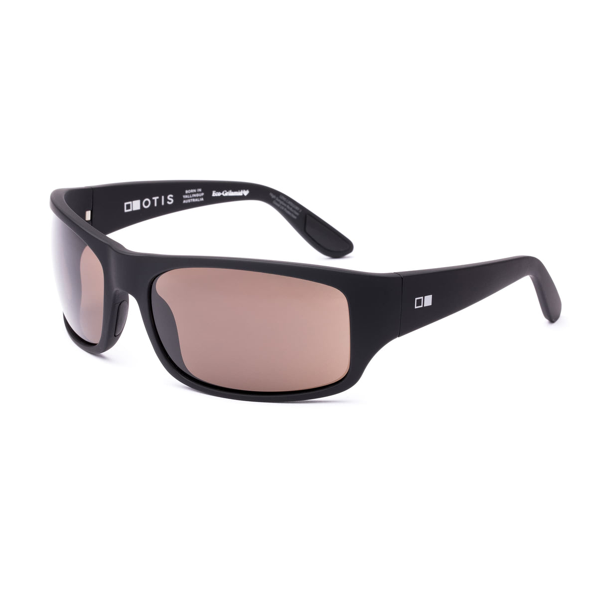 Concrete Wave 215-2601LL matte black/L.I.T polarised brown lens