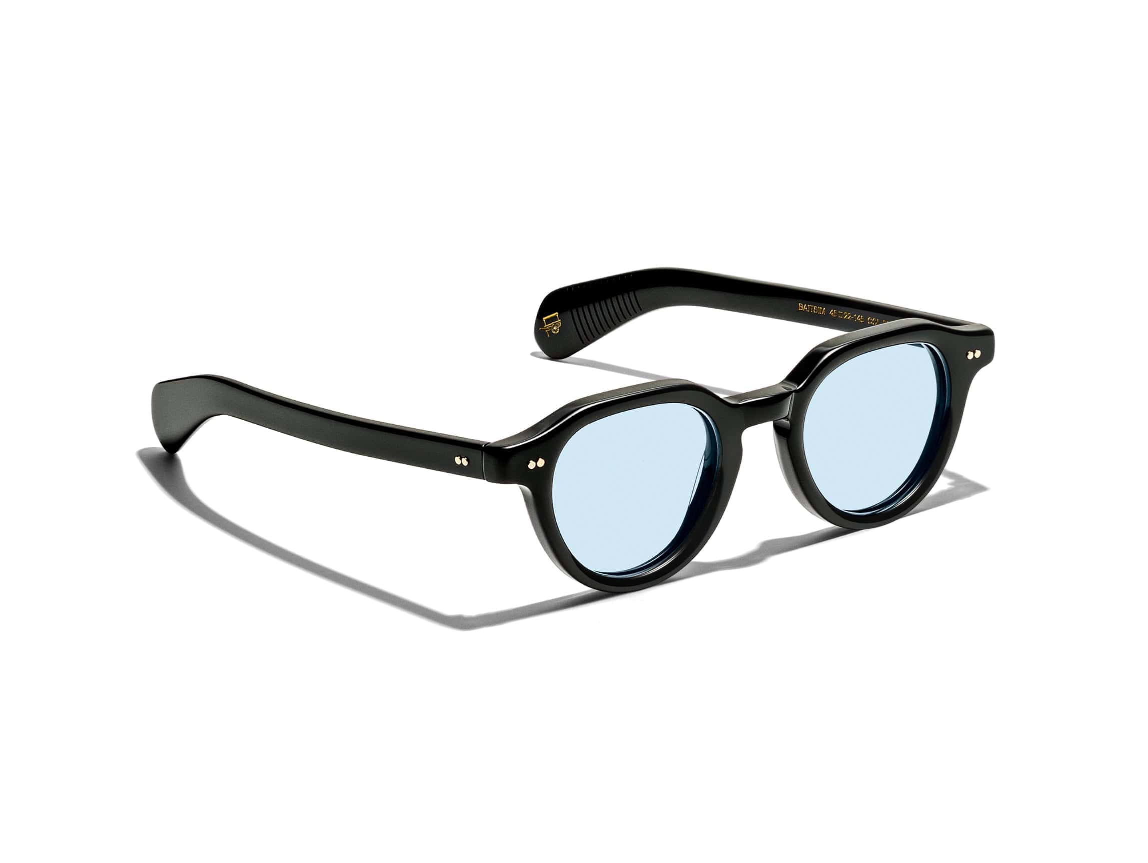 Baitsim size 46 black/blue lens