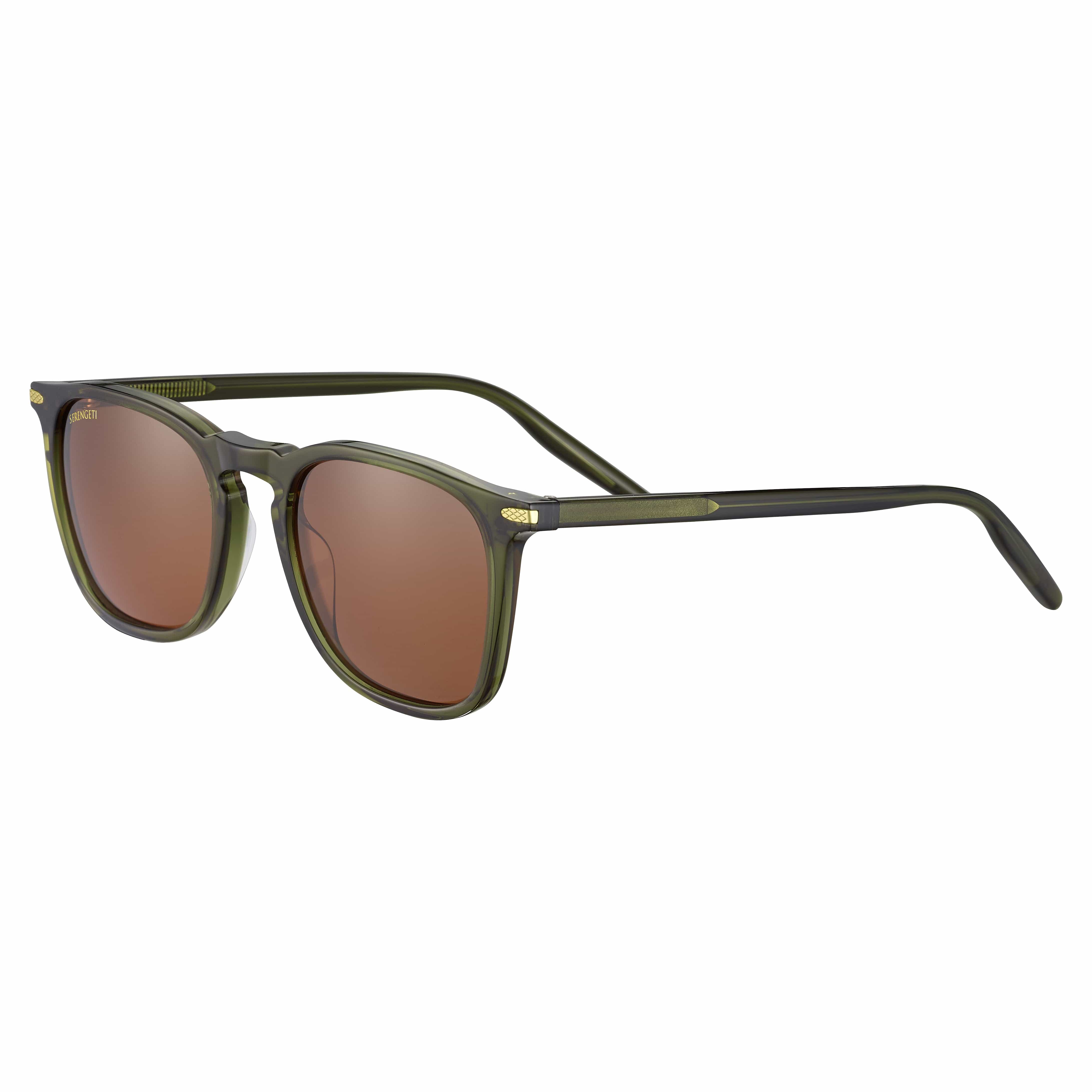 Delio SS021001 crystal khaki/polarised drivers lens