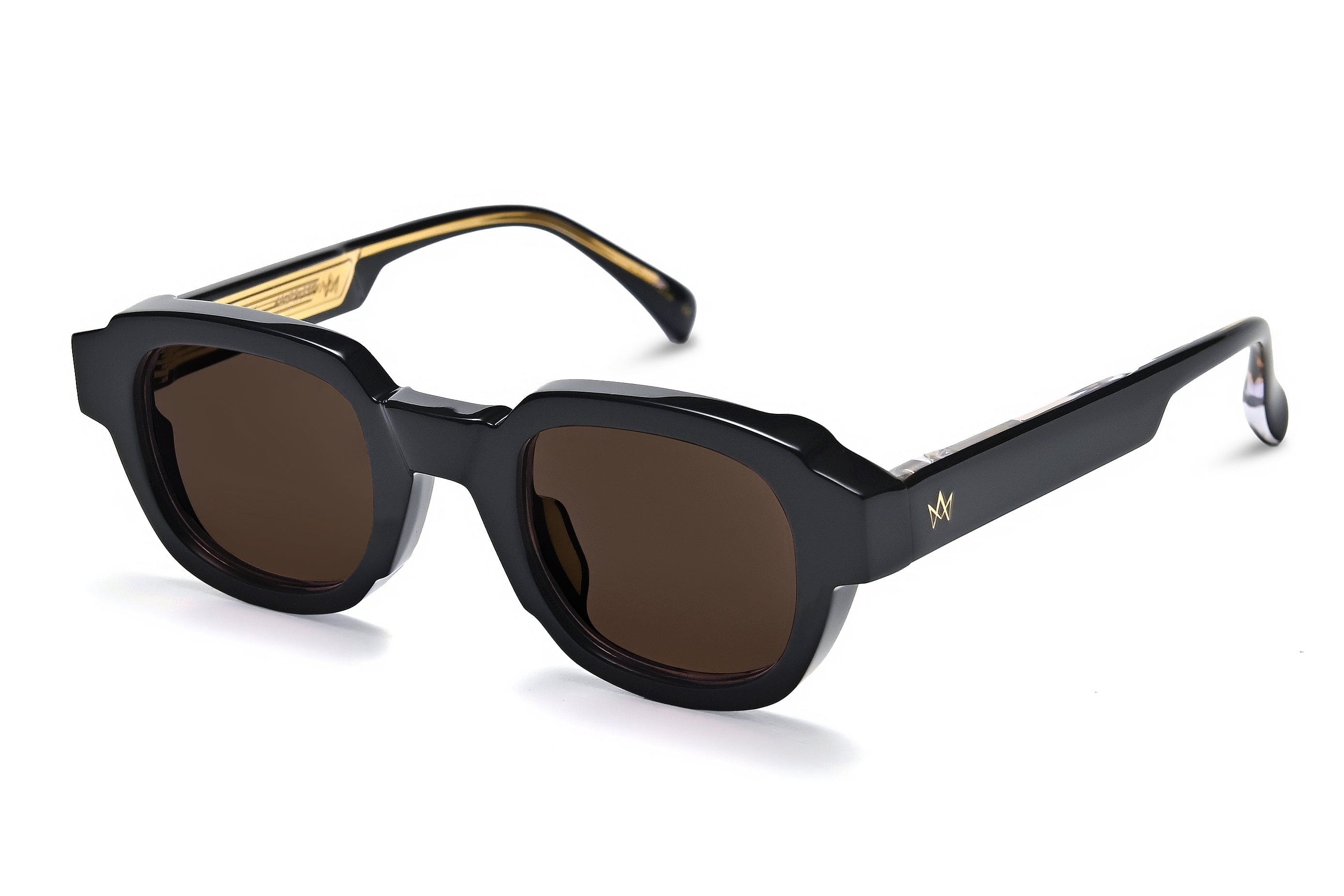 Vik black/brown lens