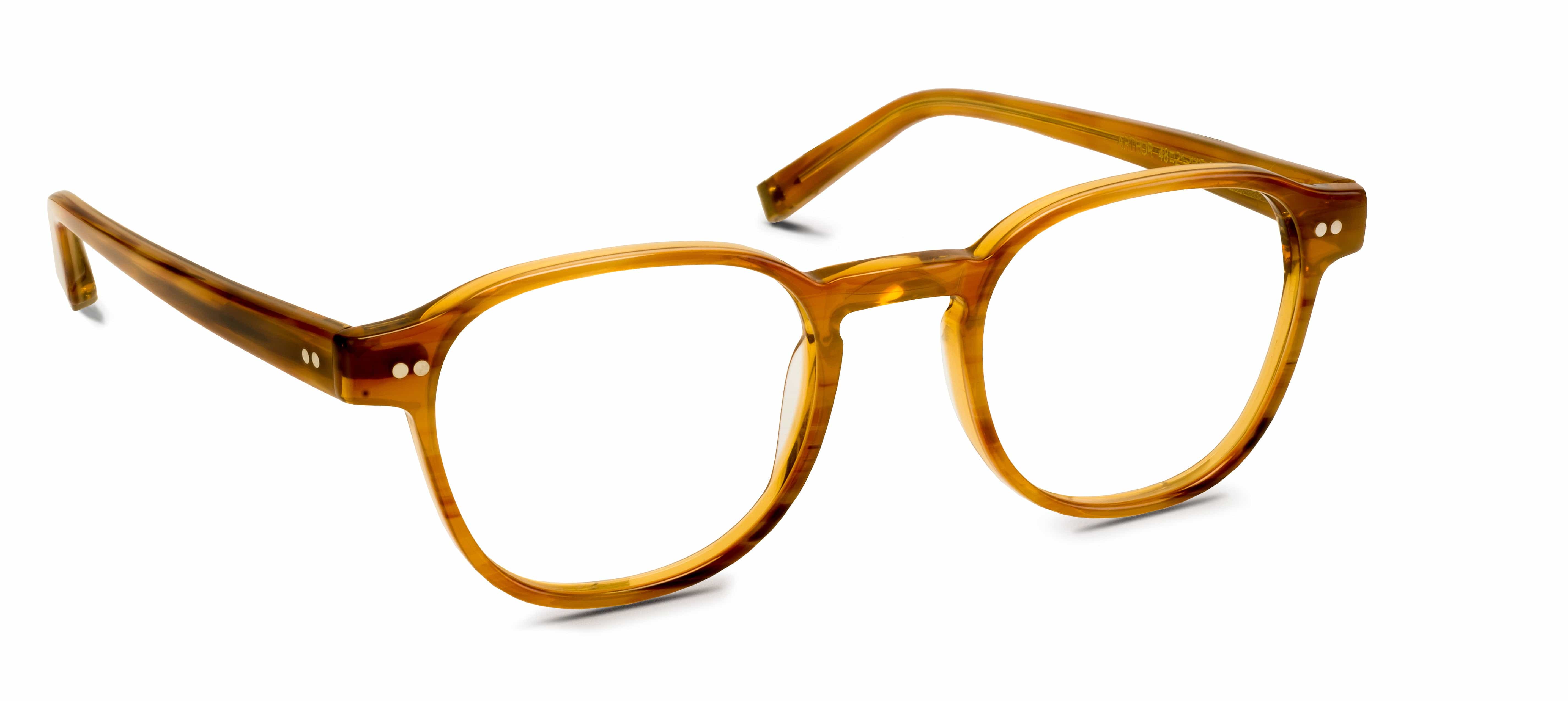 Arthur size 50 blonde/crystal glass lens