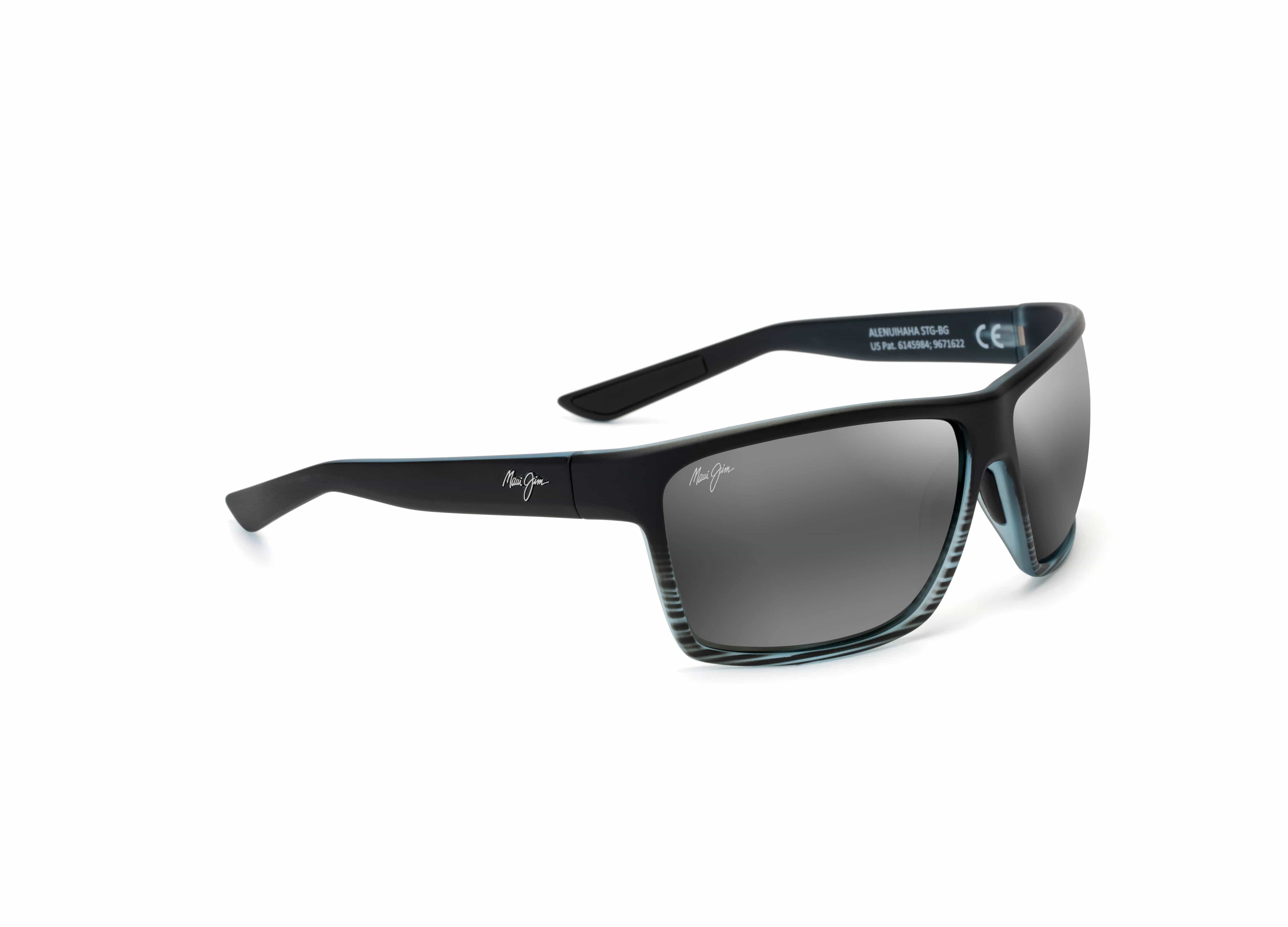 839-11dDAlenuihaha grey black stripe/neutral grey polarised lens