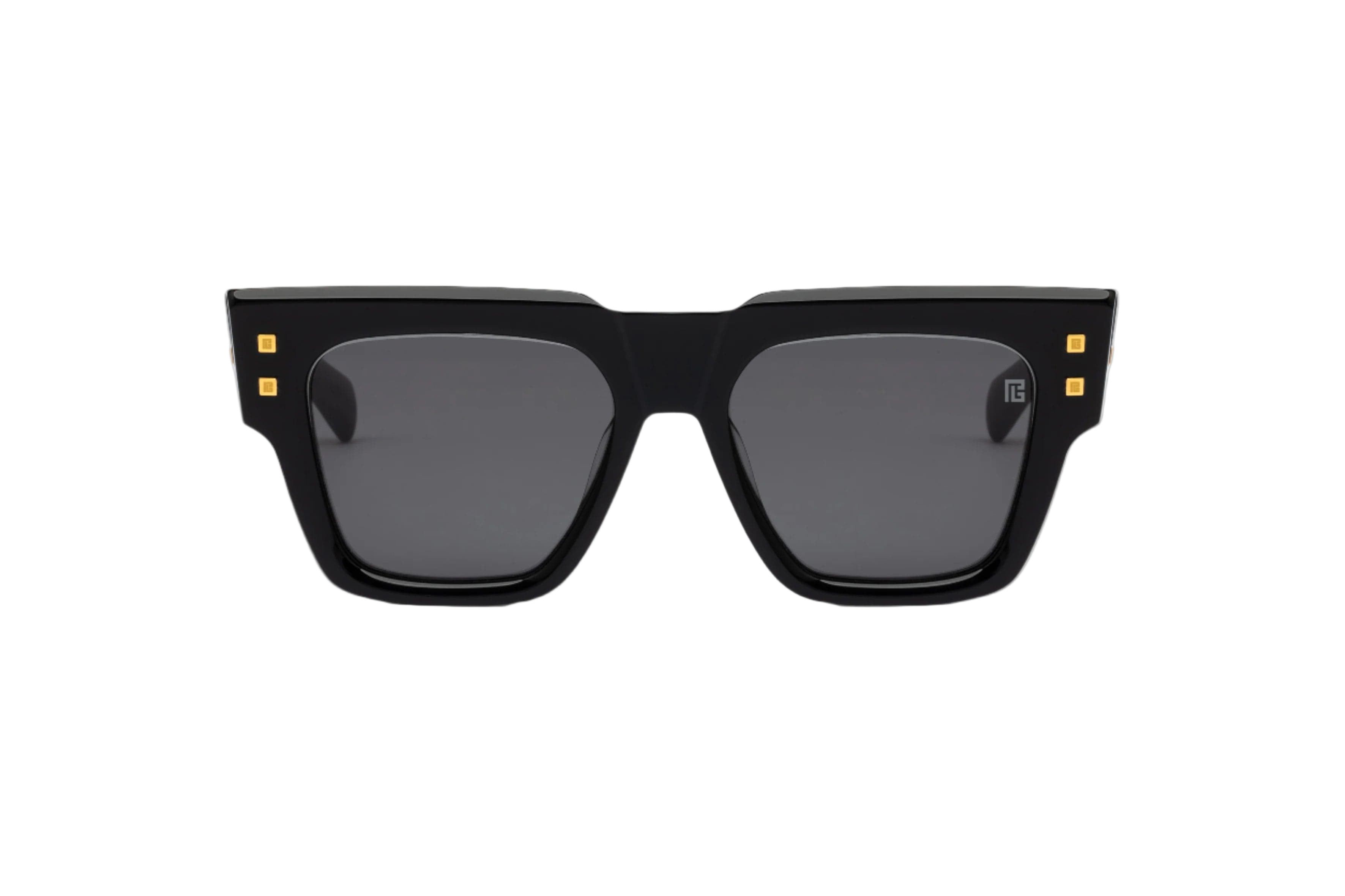 Balmain B Army BPS-164A-54 black gold/grey gradient lens