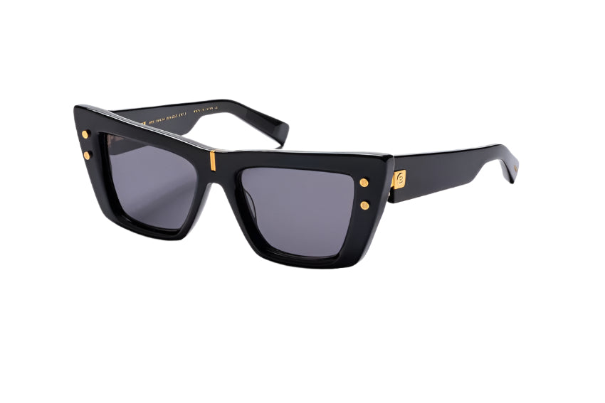 Balmain B Eye 156A black gold/grey lens