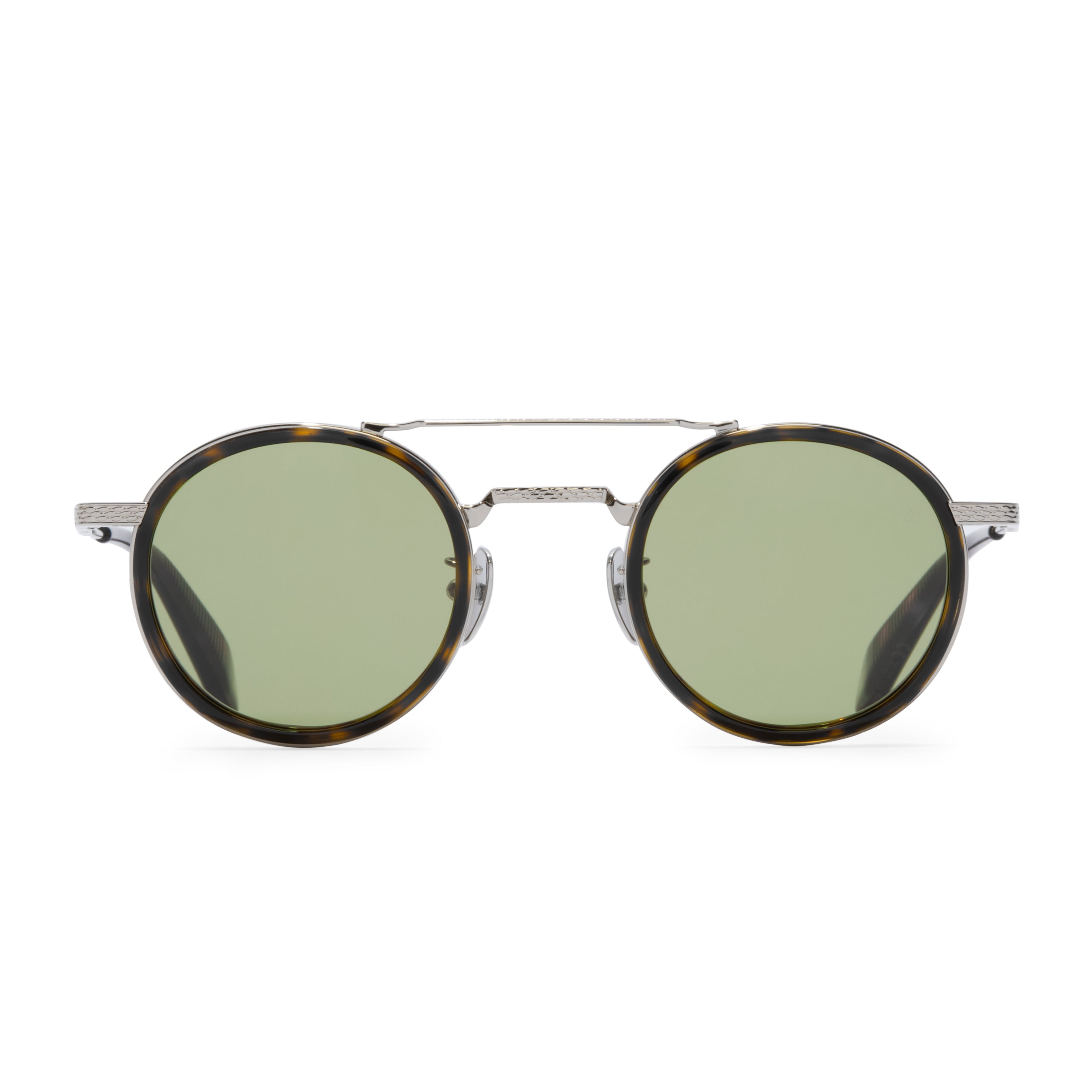 C&G Breitling Chrono 0002 02 palladium havana titanium/green lens