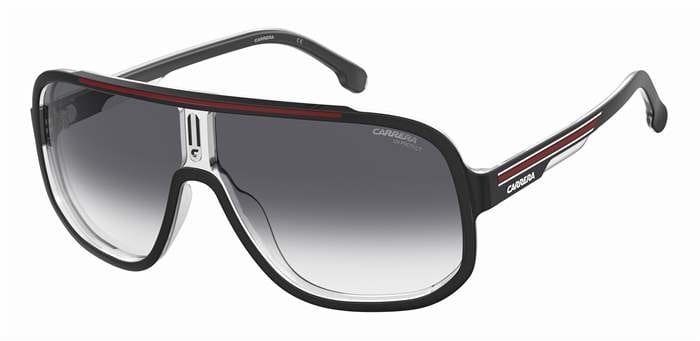 Carrera 1058/S OIT crystal black red/grey gradient lens