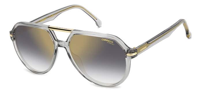 Carrera 315/S KB7 crystal grey/gold gradient mirror lens