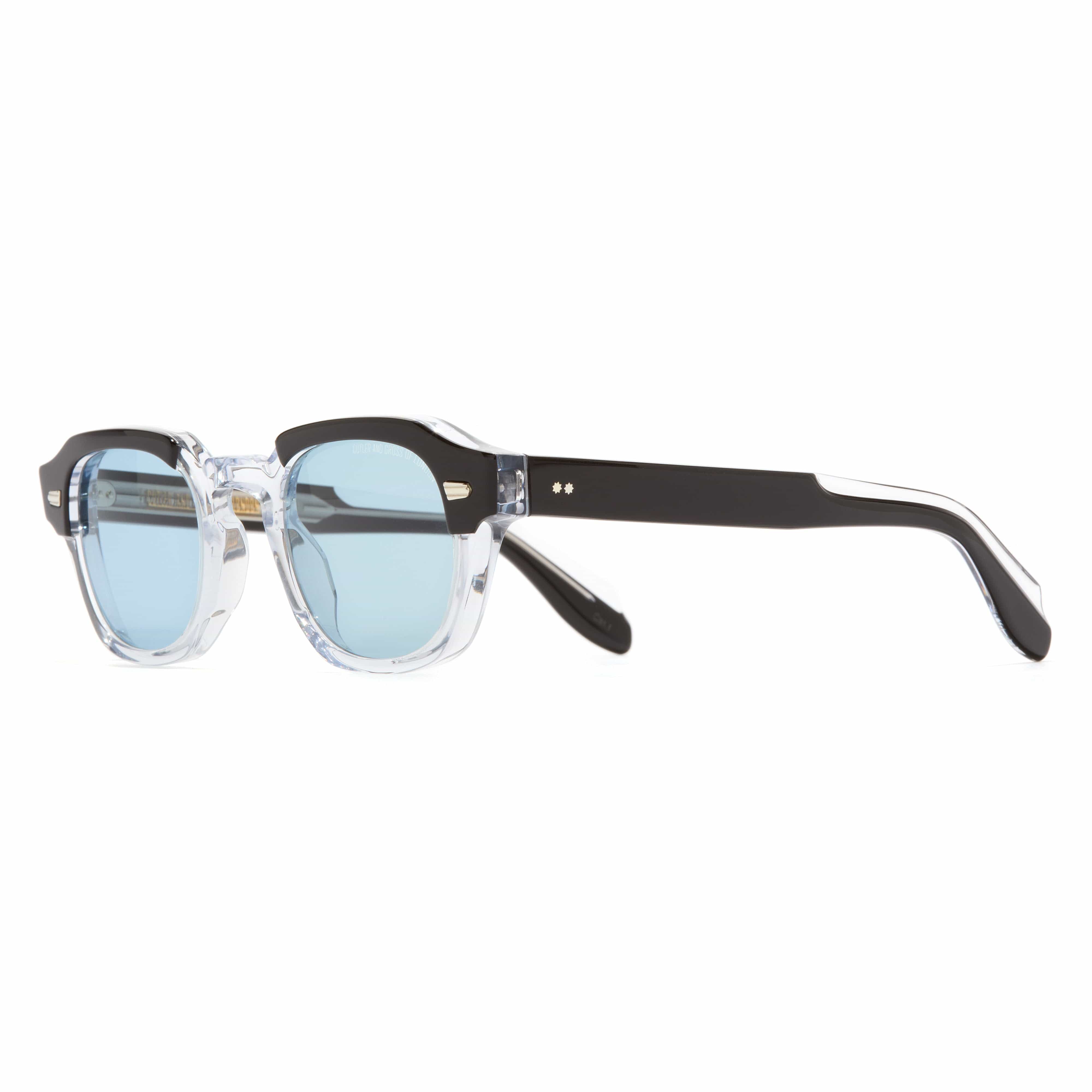 CGSN1420 01 crystal black/blue lens